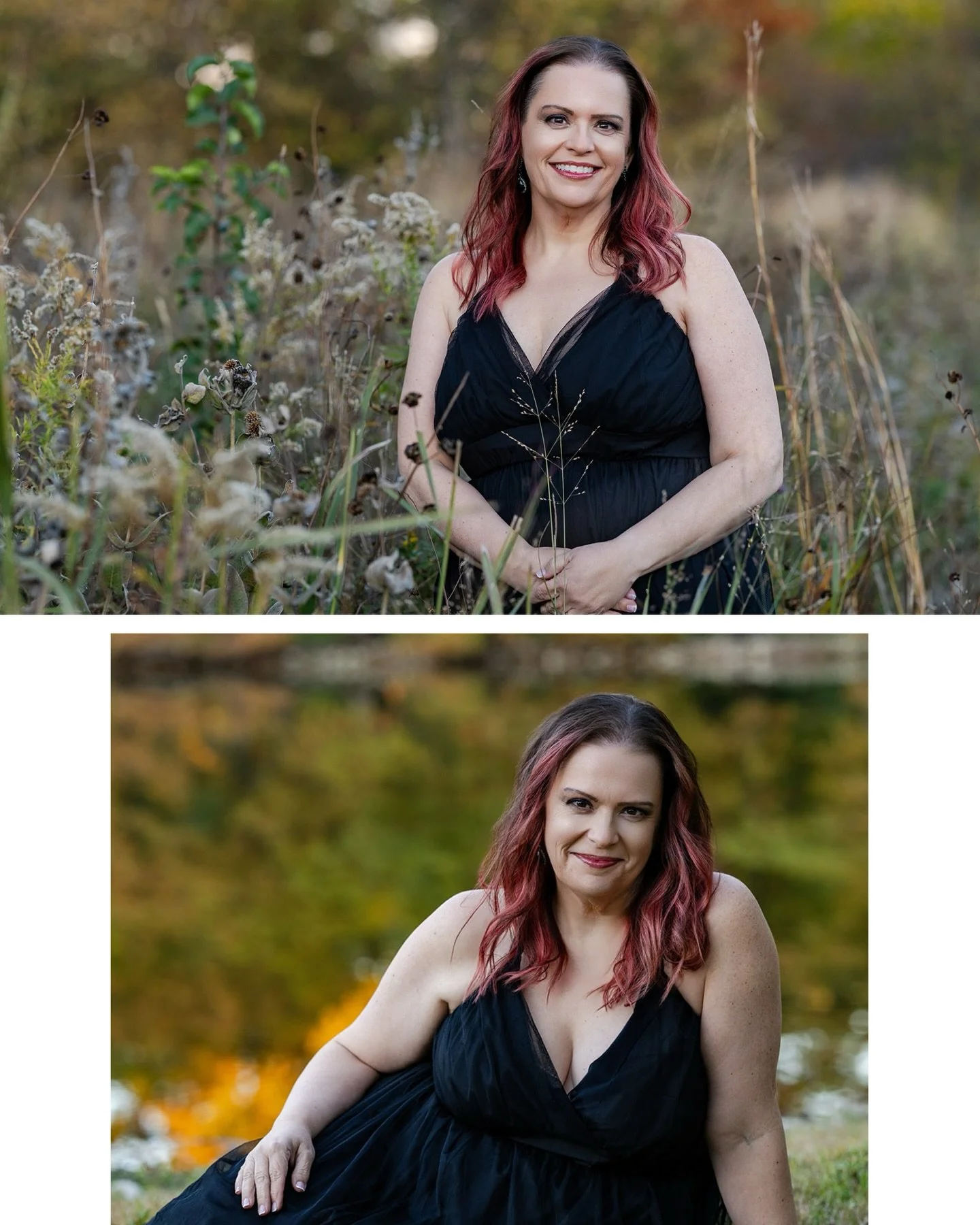 What a beautiful evening in Forest Park for this 50th birthday photoshoot this fall. Cassie, you looked stunning in your red heels. It was so fun working with you!