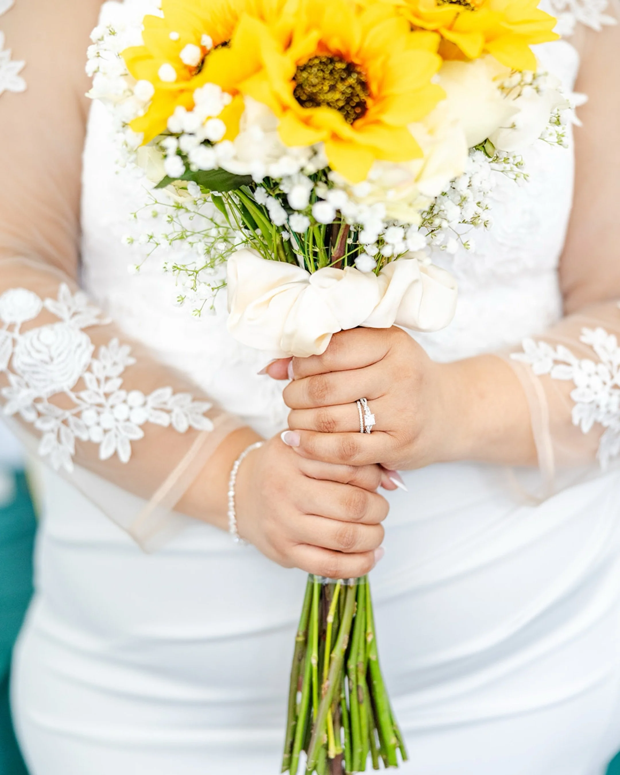 There have been so many things to celebrate this spring, I can hardly keep up! I had the privilege of photographing Erika and Osiel&rsquo;s wedding this past weekend at their home. They were surrounded by close friends and family. Erika was surprised