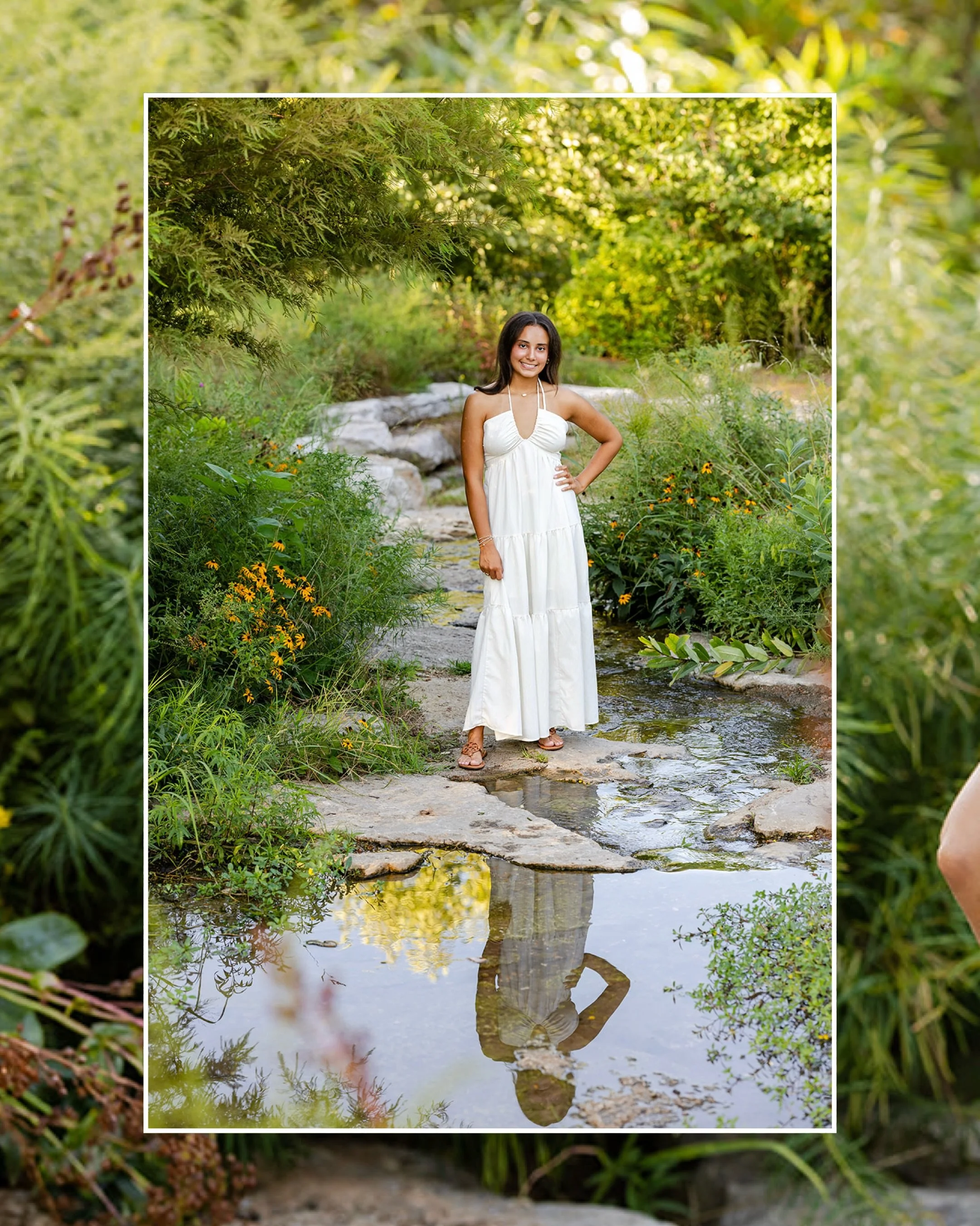 The beautiful Izzy. She braved the summer heat to take some stunning senior portraits. Congrats, Izzy, and good luck on your senior year!