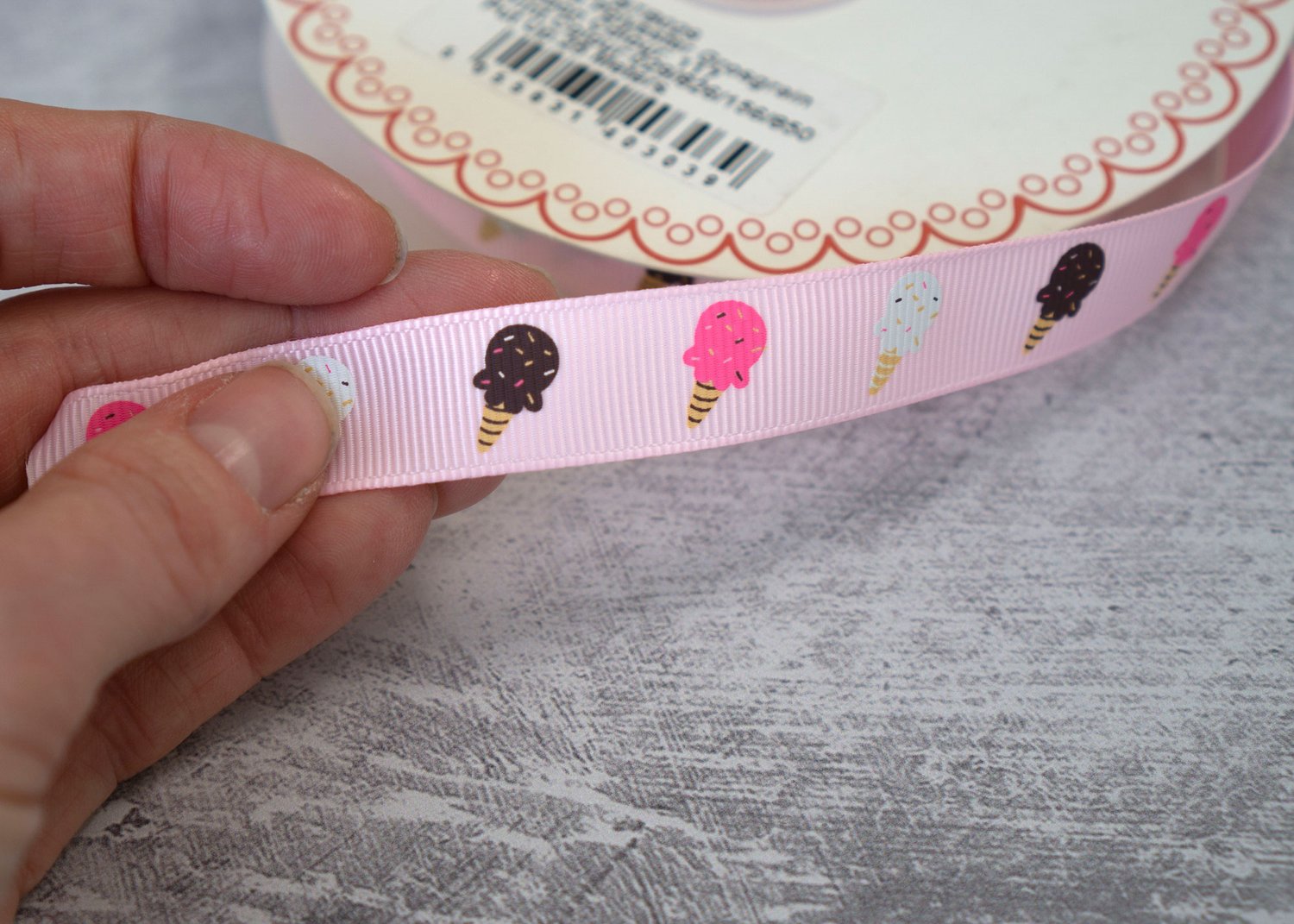 Ice Cream Ribbon — Stitchbook Studio