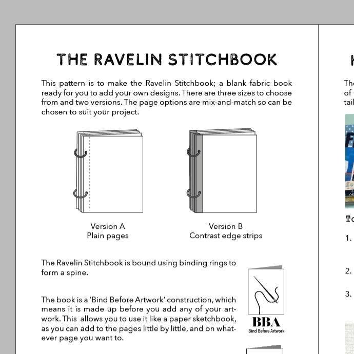 Something exciting is coming!⁠
⁠
Soon I'm going to be launching a new aspect to my business - Stitchbook Patterns. These will be sewing patterns so you can make your own blank fabric books. This means you can customise the design to match your needs,