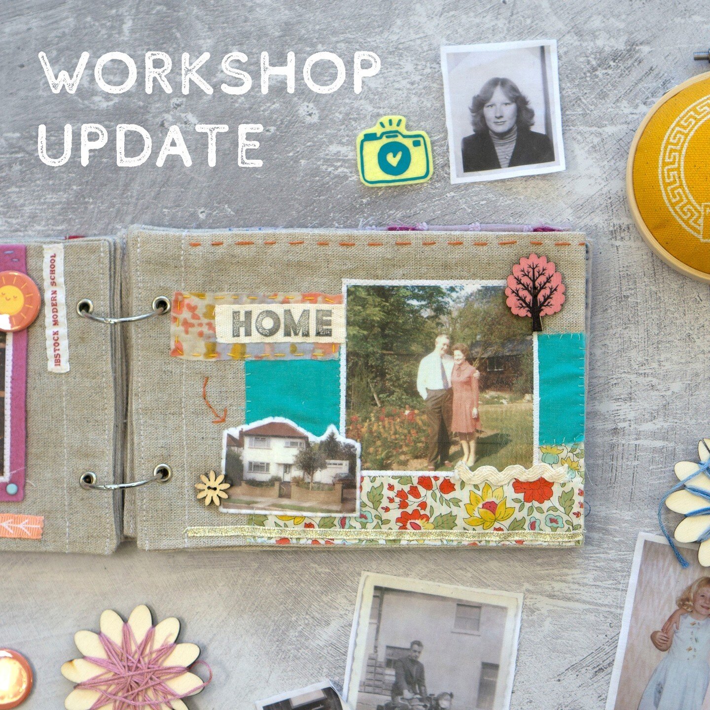 Workshop update.⁠
⁠
In a month, I'm running a three day Stitchbook workshop over the weekend of the 16th-18th June as part of Creative Sewing Weekends. This is an amazing opportunity for you to come and make your own Stitchbook, learn all of the tips
