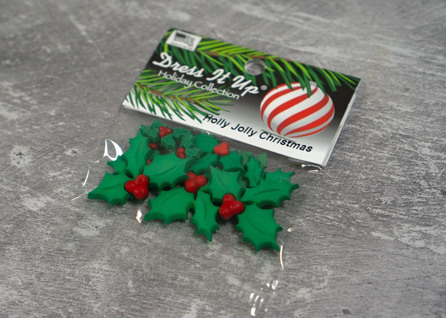 Dress It Up Buttons: Holly Jolly Christmas  Stitchbook Studio