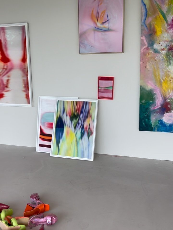 Ode to Fuchsia Lady Gray from the Butterfly Series🦋

This work began with my grandmother&rsquo;s watercolor of the Fuchsia Lady Gray flower. By photographing her painting through transparent materials, the image slowly transformed, colors softened, 