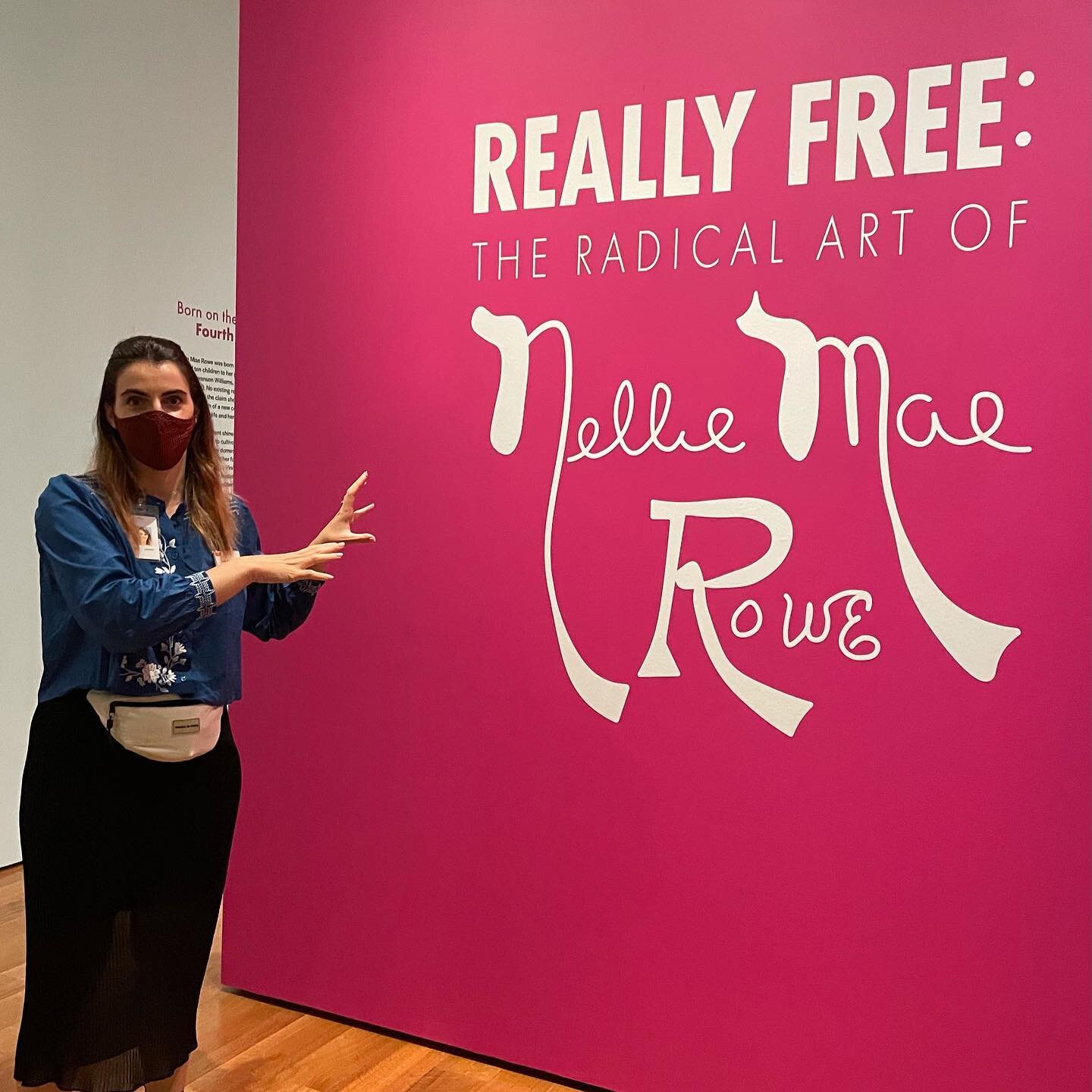 Our GA Committee enjoying a special private tour of the exhibit &ldquo;Really Free: The Radical Art of Nellie Mae Rowe&rdquo;  with Katherine Jentleson, High Museum of Art, Merrie and Dan Boone curator of Folk and Self-taught Art and&nbsp;Judith Alex