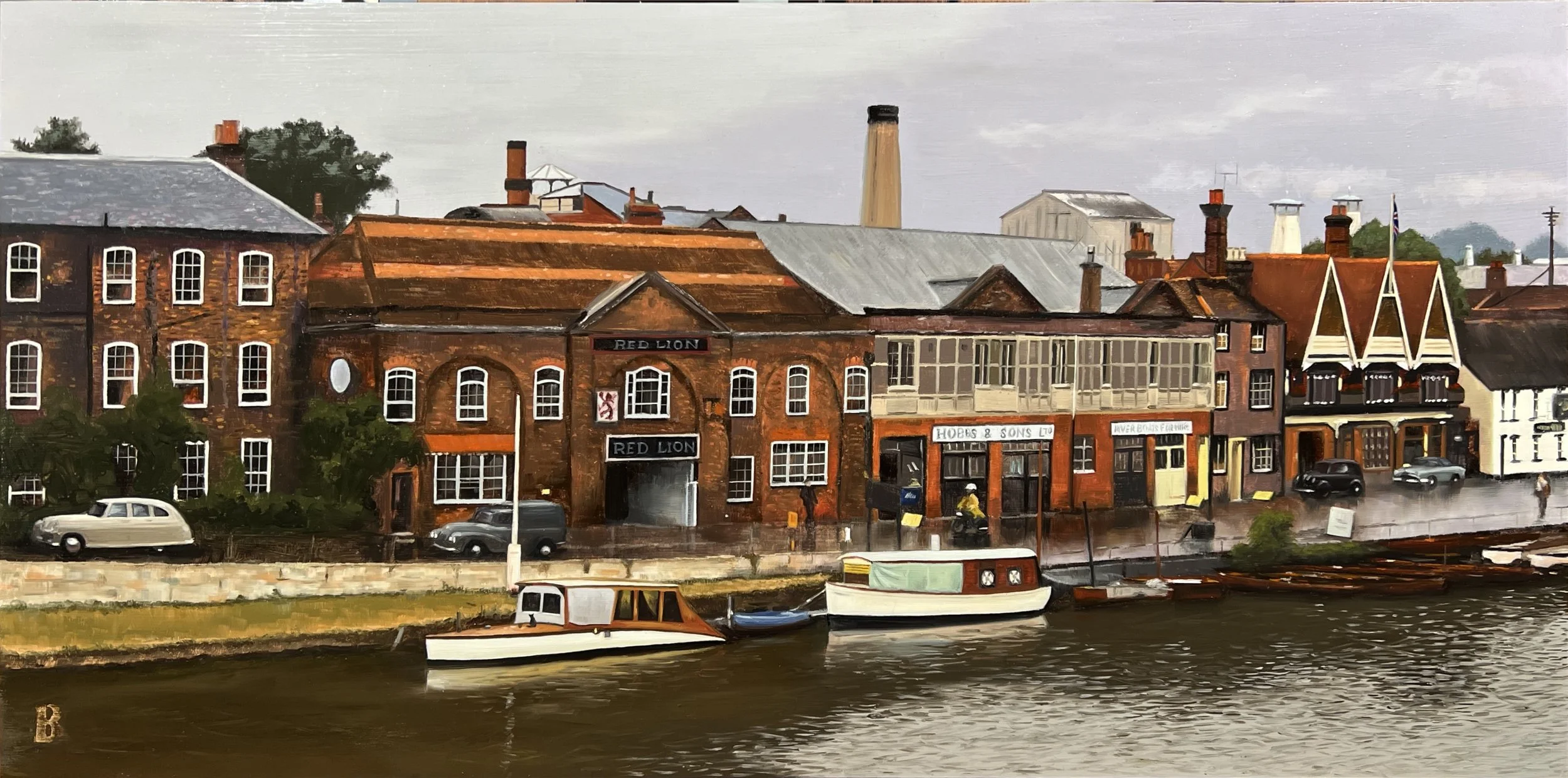 The Red Lion, Henley, 12 x 24
