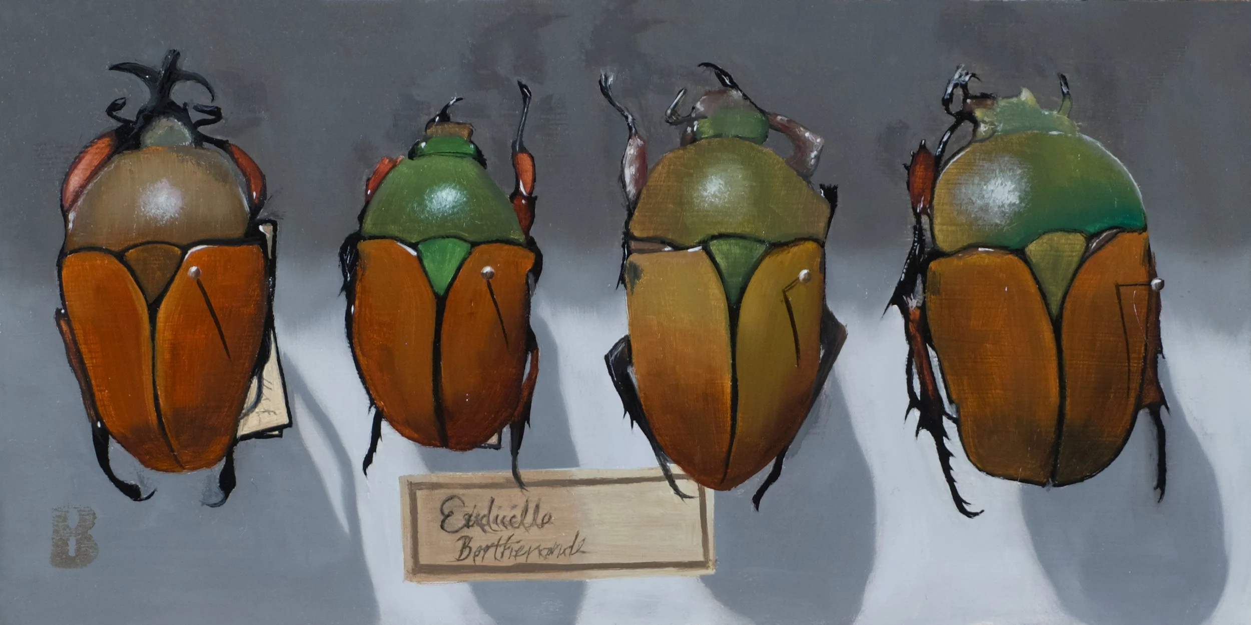EUDICELLA euthalia, 6 x 12, SOLD