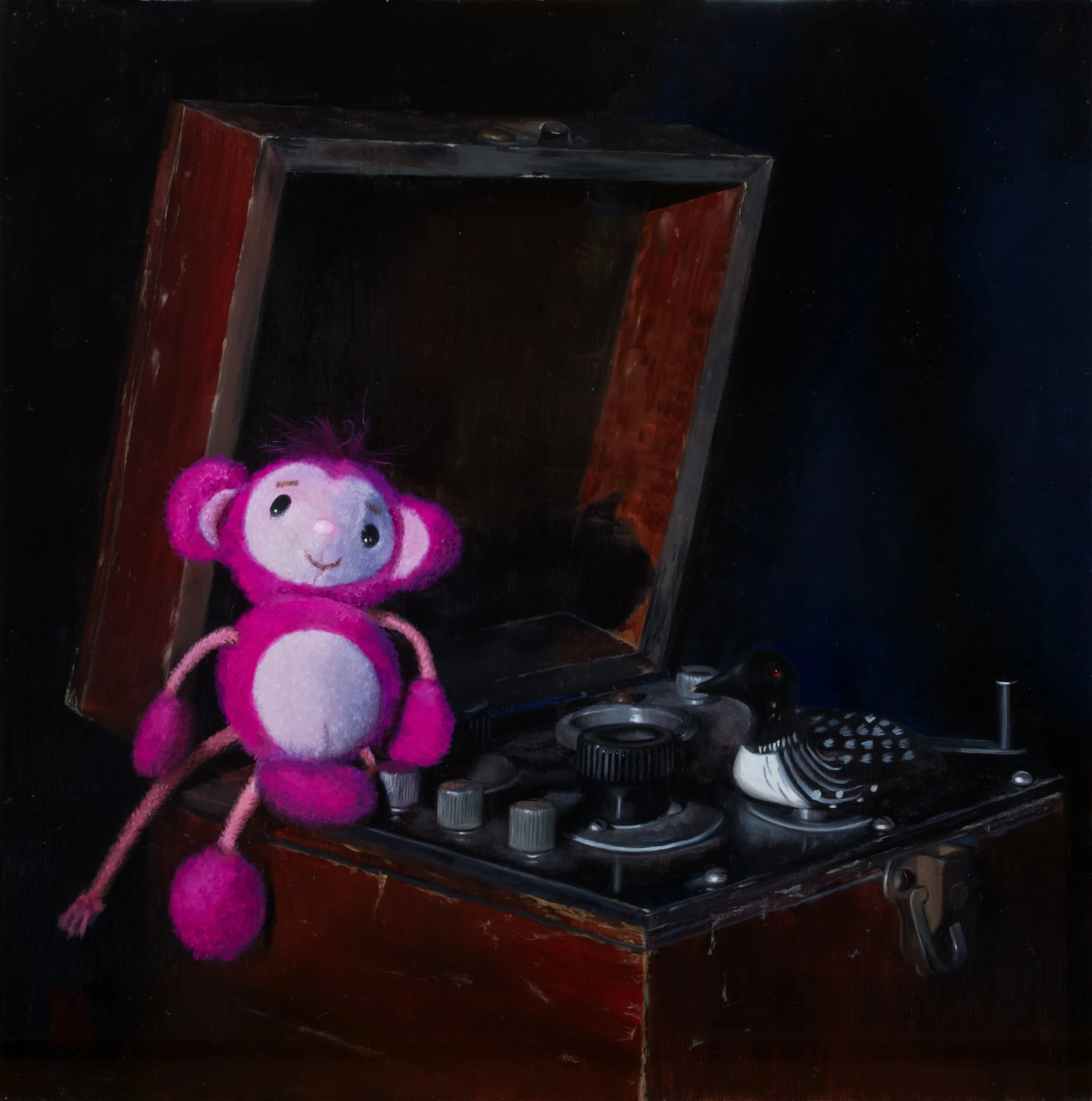 Felix and the Loon, 12 x 12