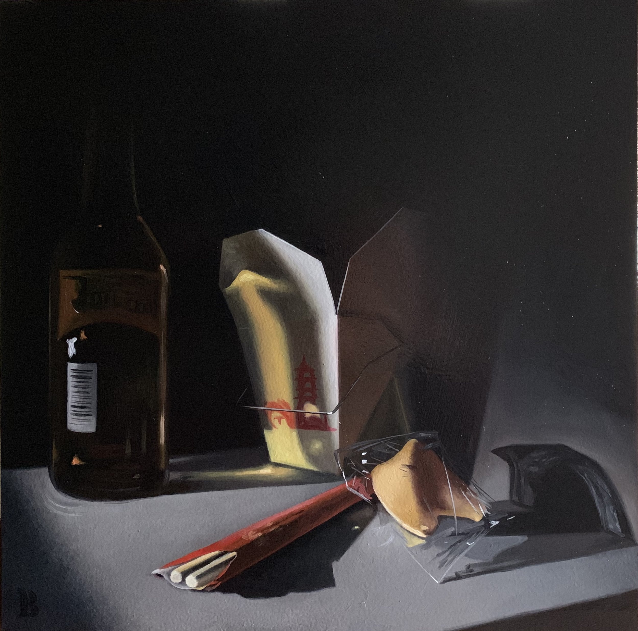 Take Out II, 12 x 12