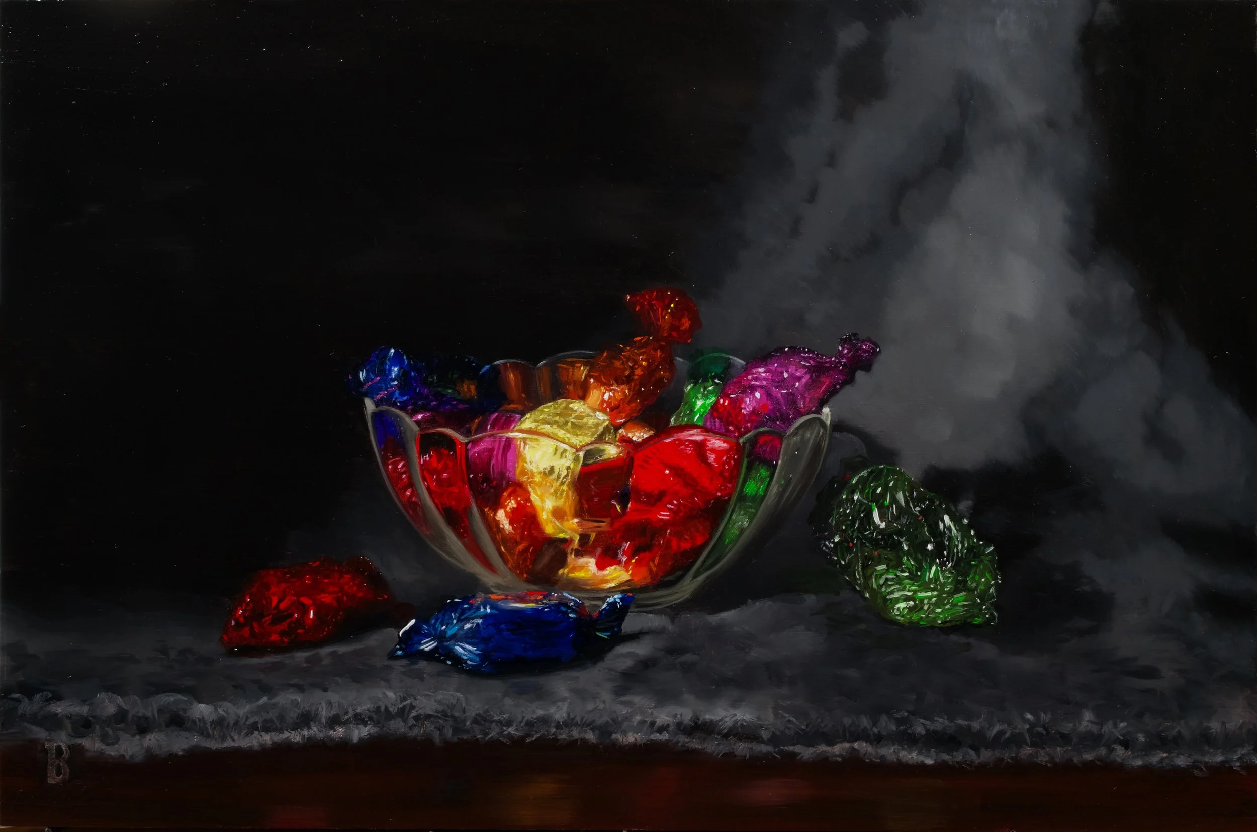 Ate All The Triangles, 12 x 18