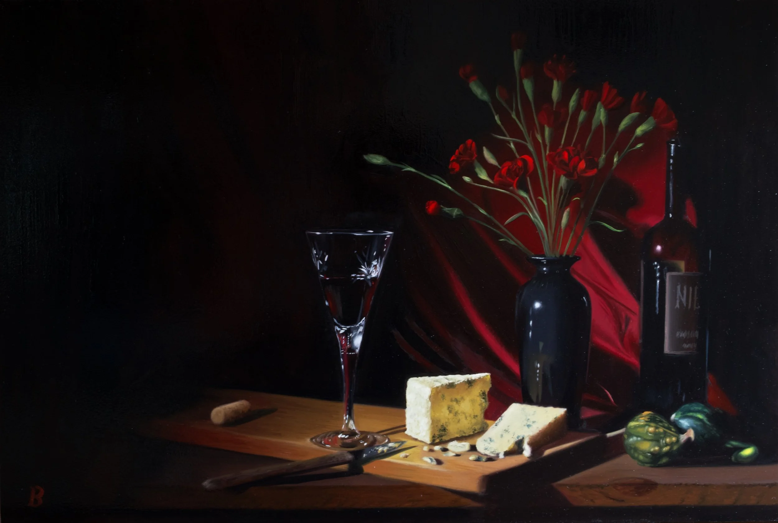 Non Volere Niente, 12 x 18, SOLD