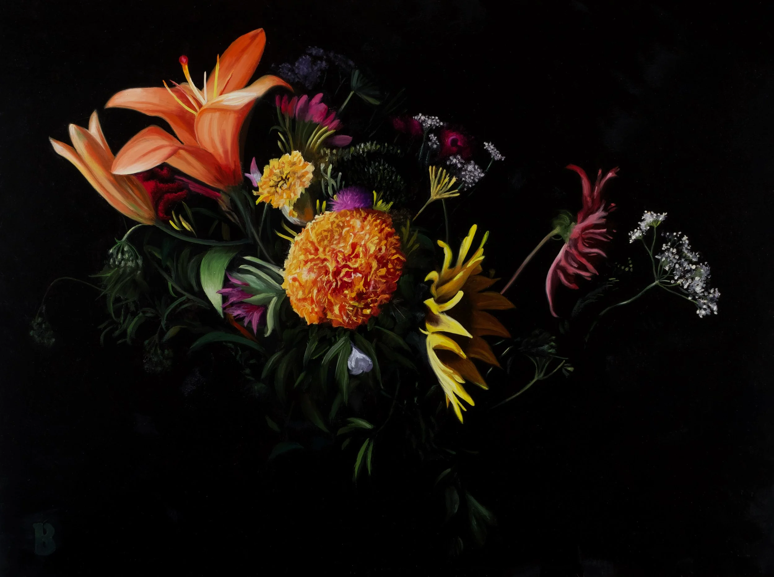 Spring Bouquet, 12 x 16, SOLD