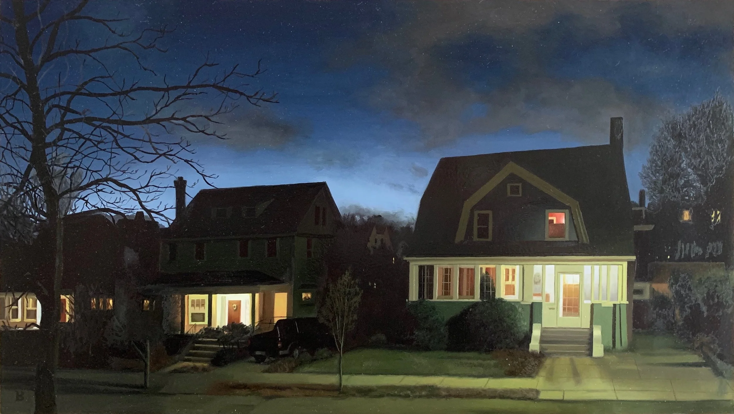 The Shortest Day, 9 x 16, SOLD