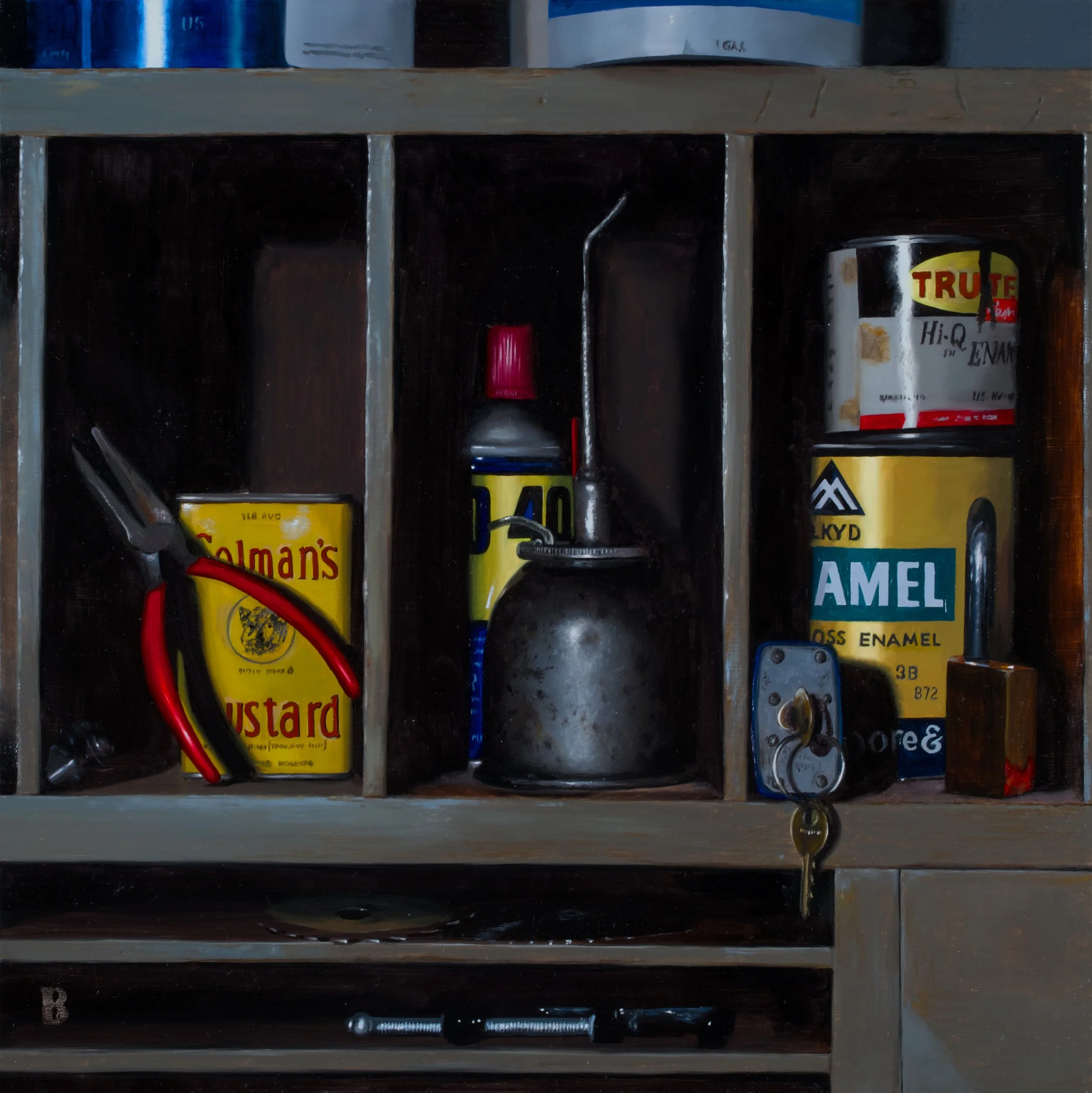 At The Ready, 18 x 18