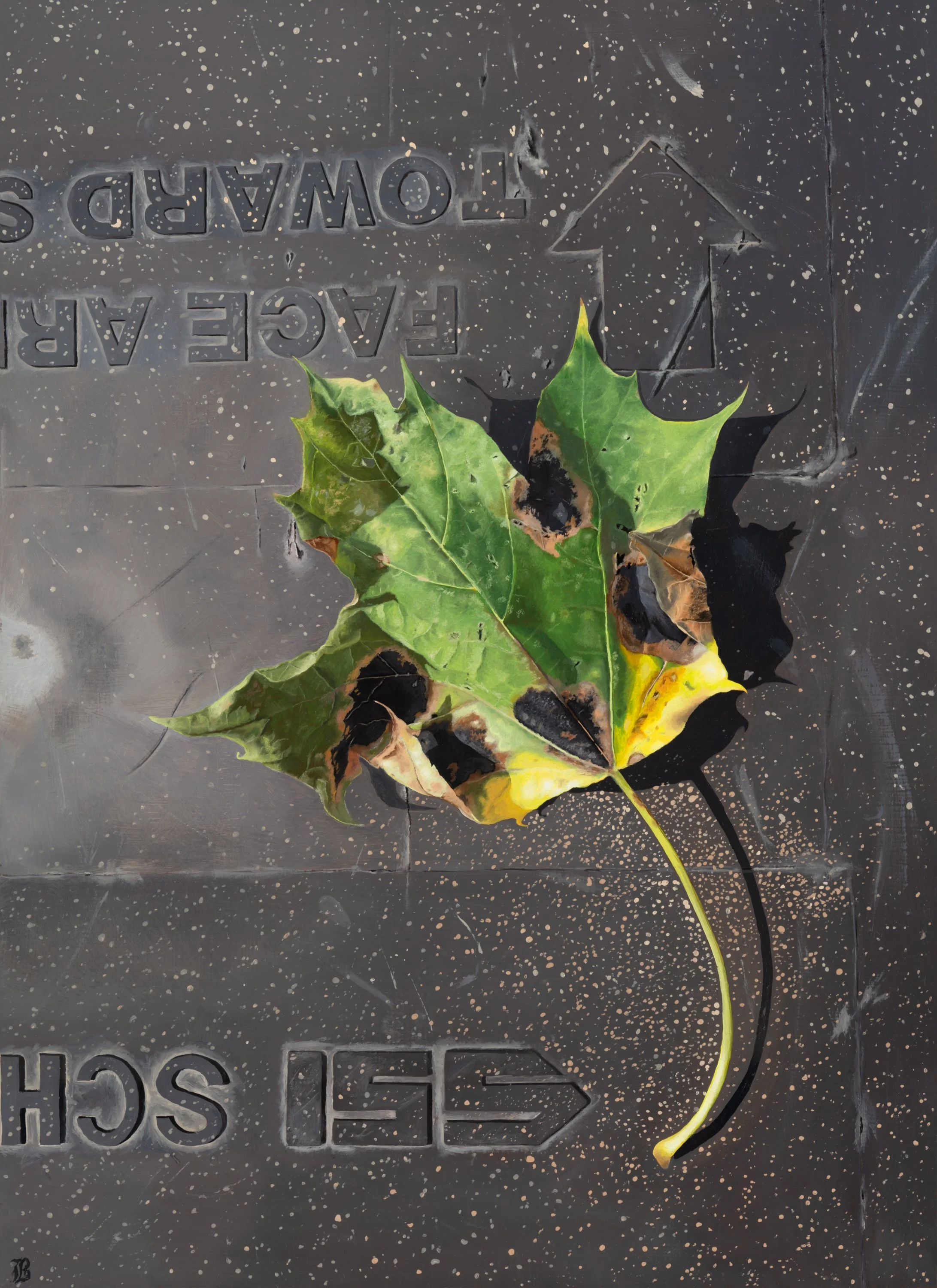 Tar Spot, 16 x 12, SOLD