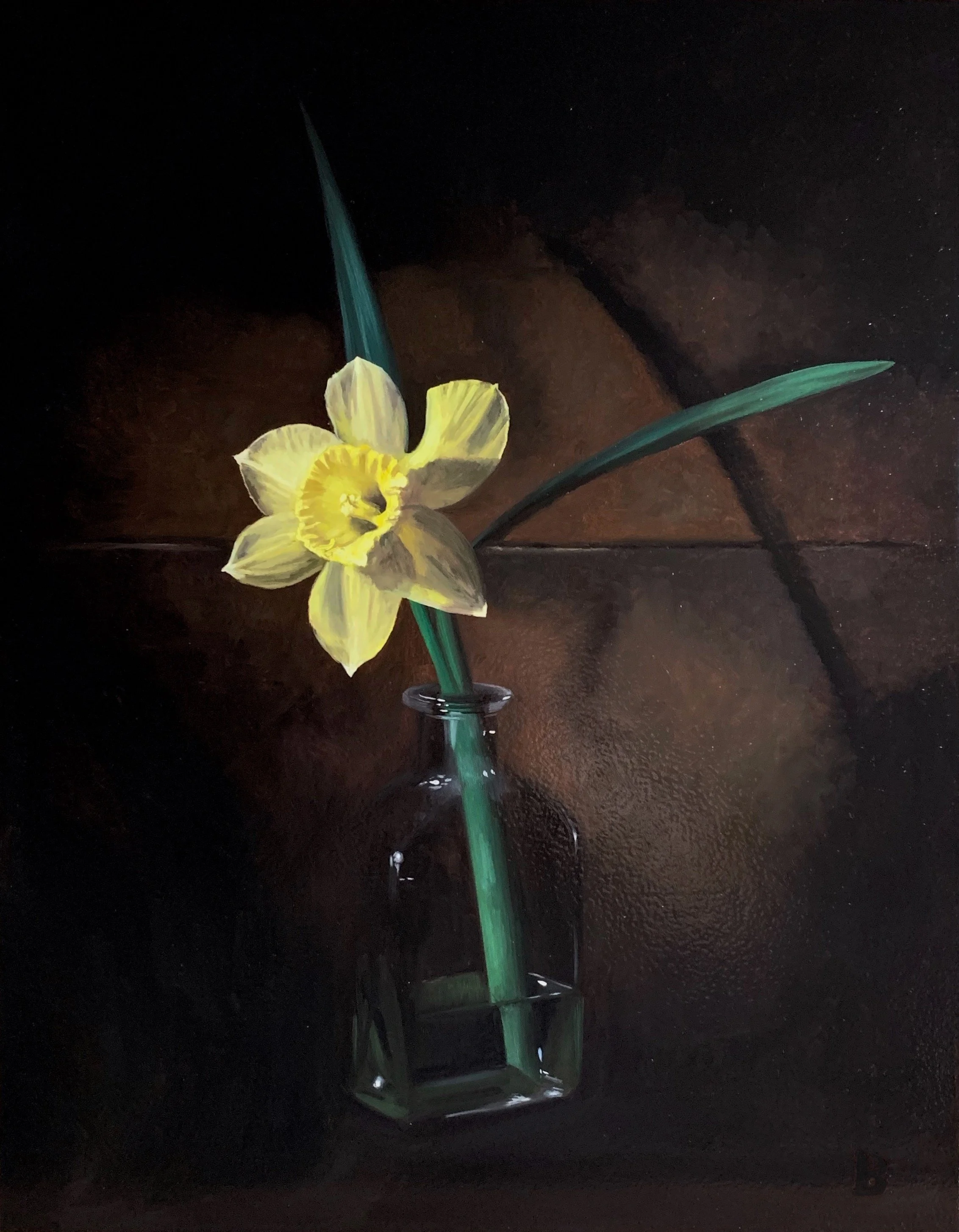 Daffodil, 16 x 12, SOLD