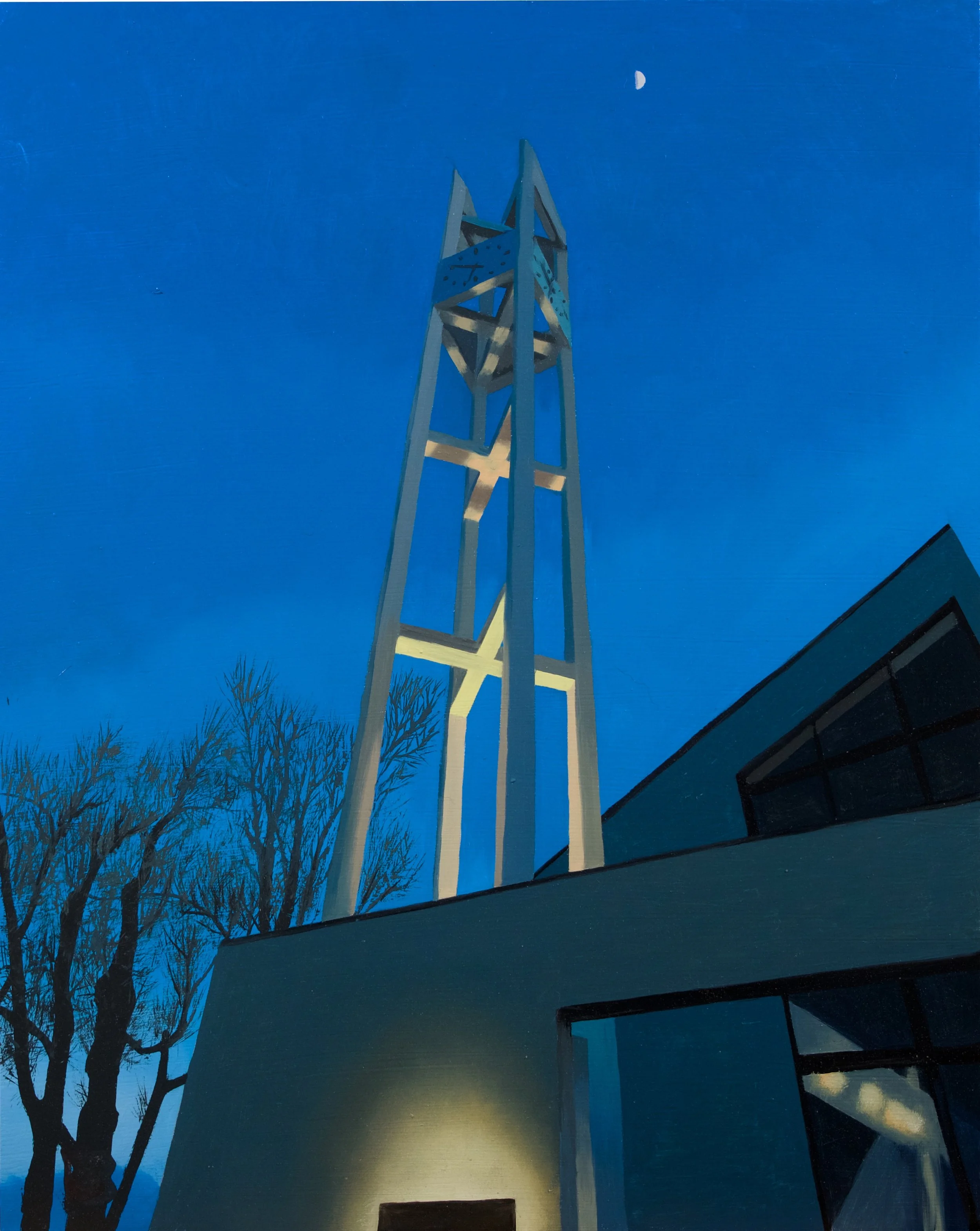 First Parish Tower, 15 x 12, SOLD