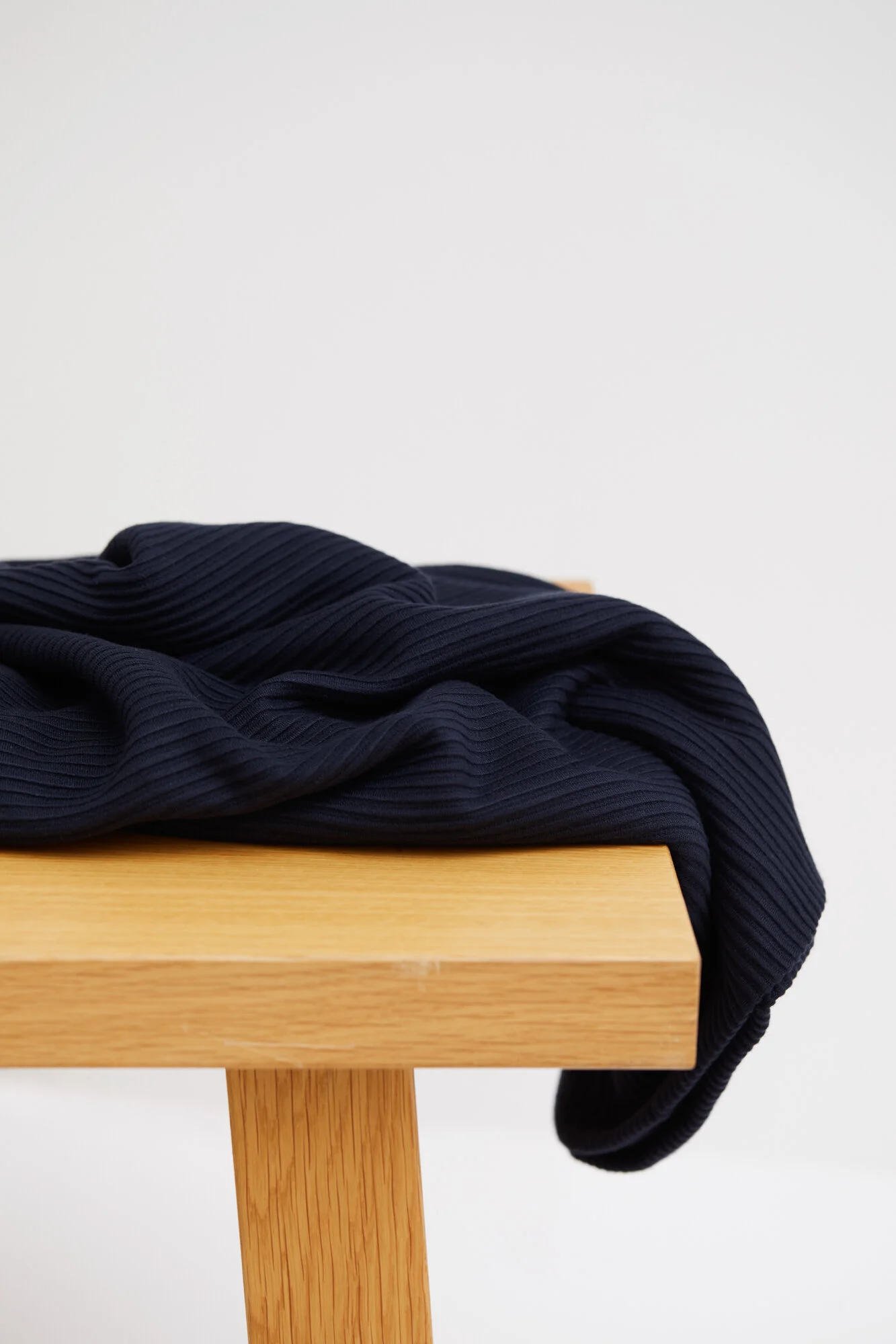 Selfstripe Ottoman Knit fabric with LENCING™ ECOVERO™ Viscose — meetMILK