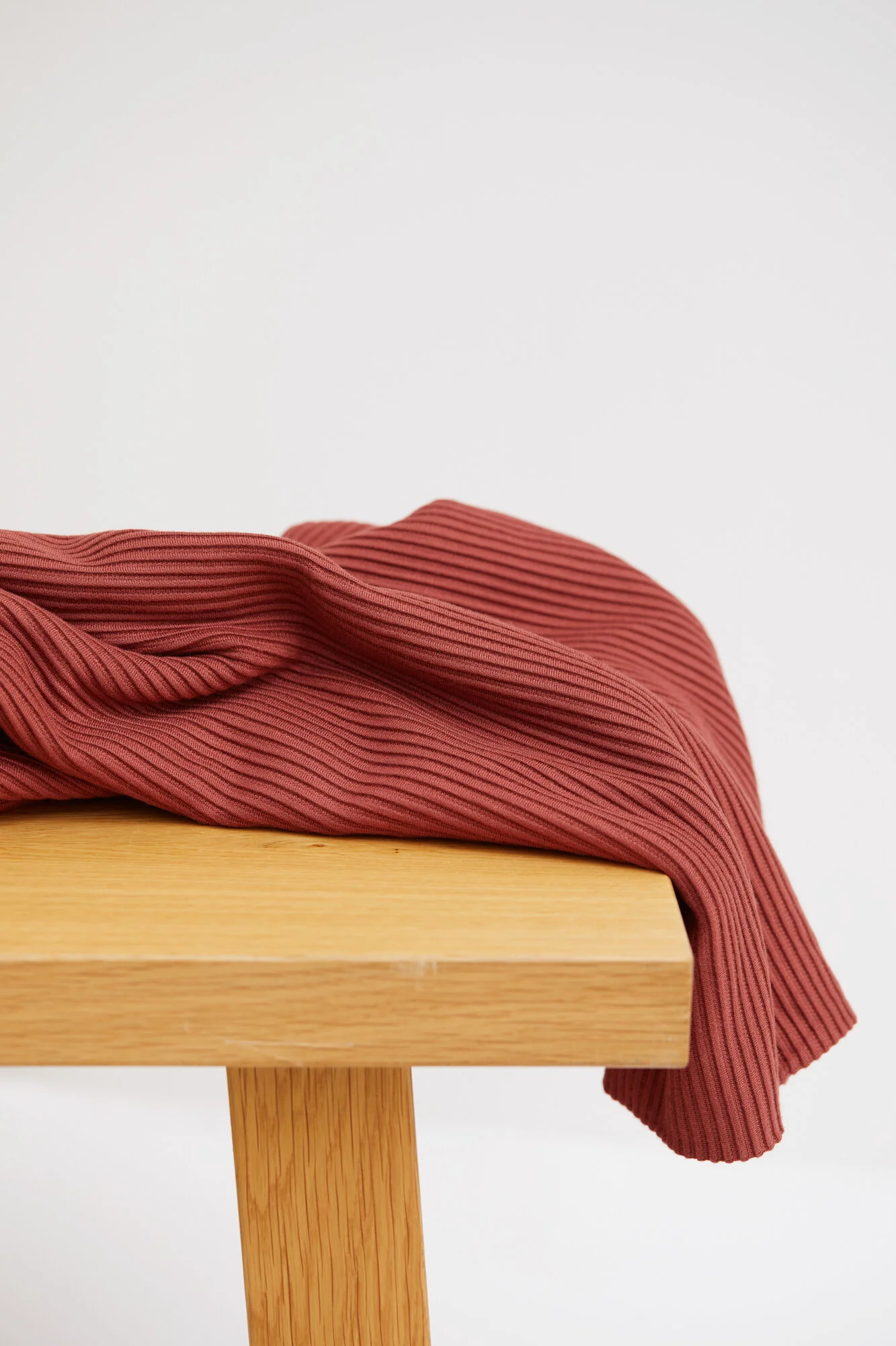 Selfstripe Ottoman Knit fabric with LENCING™ ECOVERO™ Viscose — meetMILK