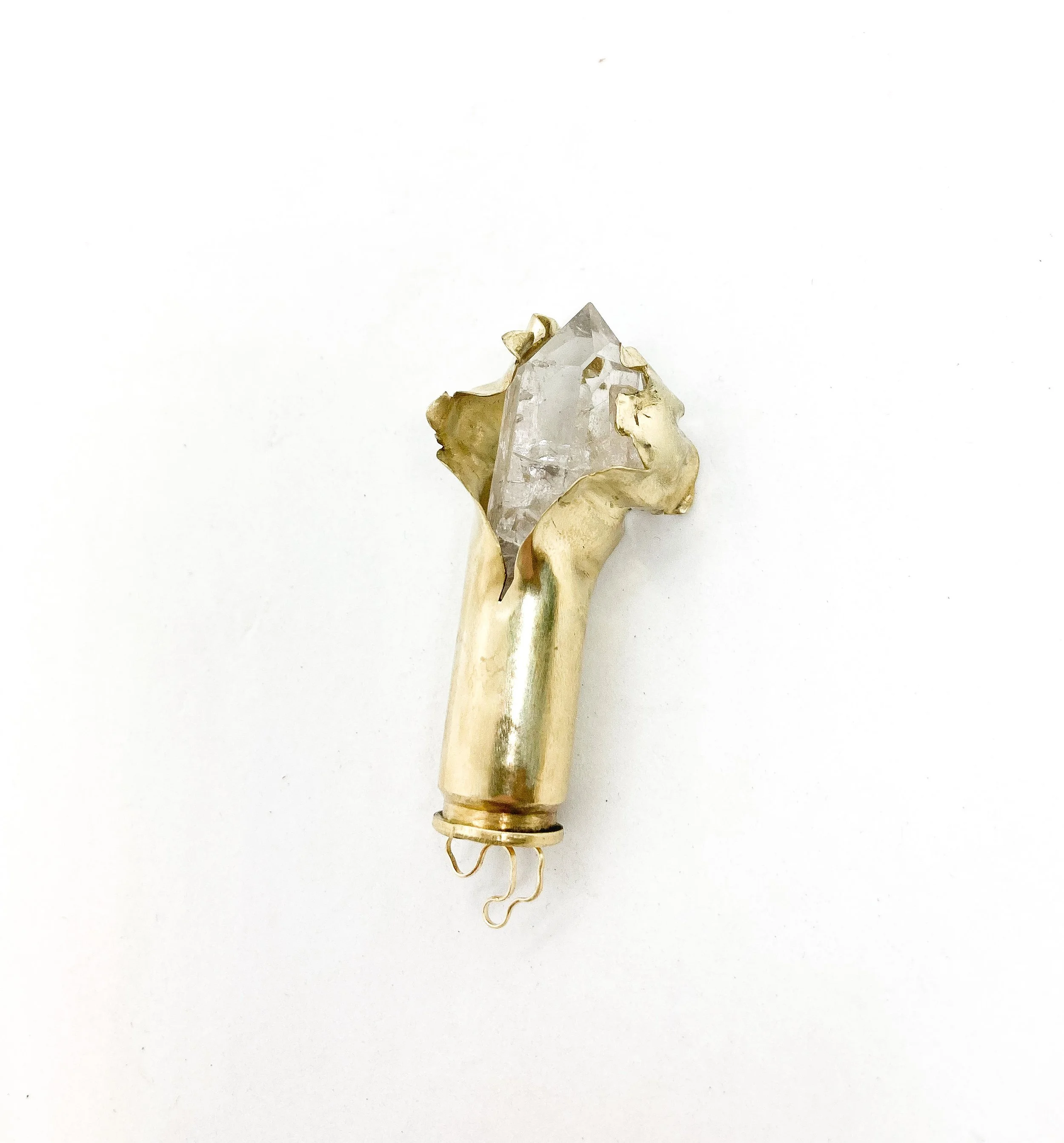 Quartz Ordnance Pendant_2021_2.4x4.43cm_BrassQuartz_16g_£197_2.JPEG