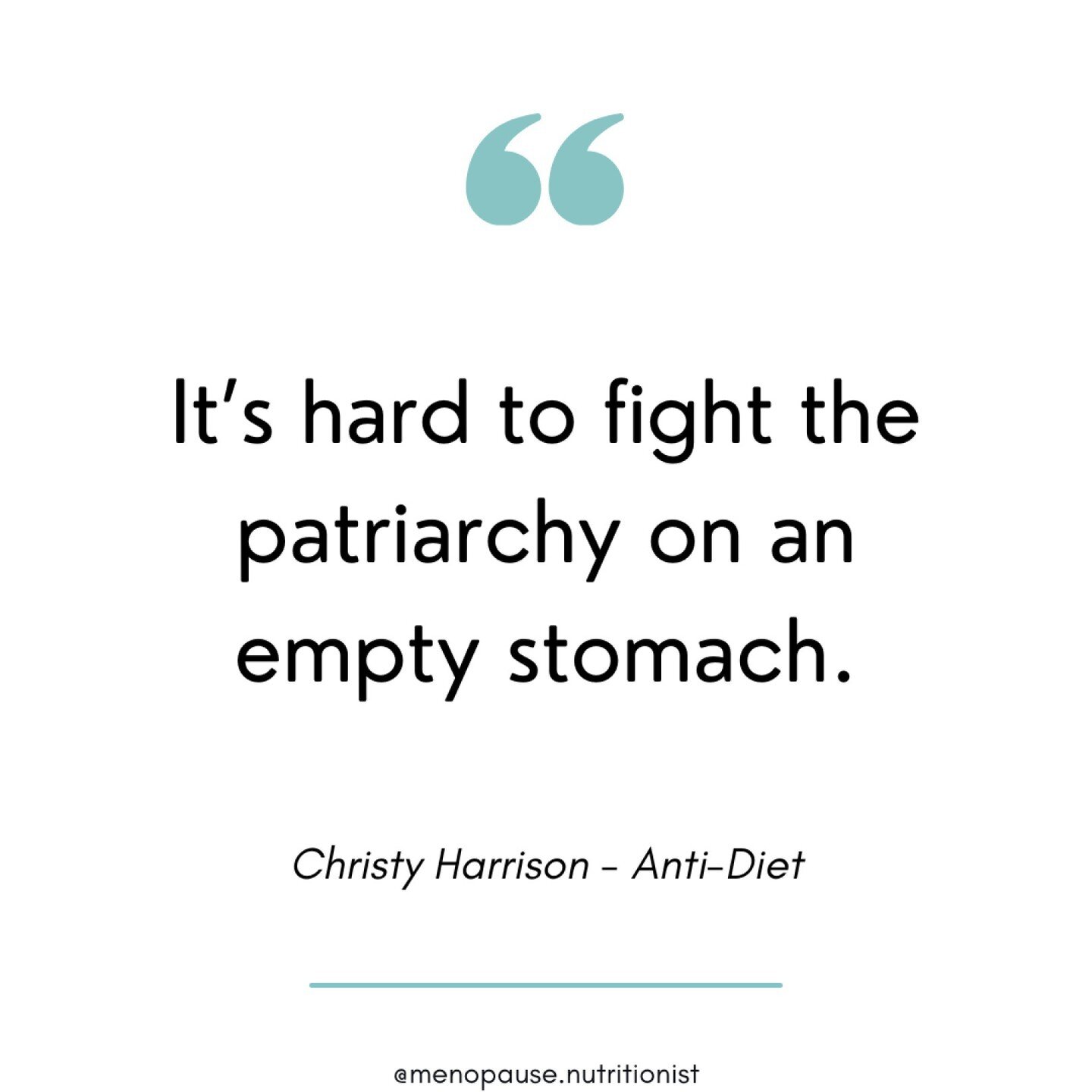 Isn't this quote 🔥🔥🔥?

I wanted to share this quote from @chr1styharrison because it ties in so perfectly with the body image conversation @stephdodier and I had on the podcast this week.

It wasn't long into our conversation before we touched on 