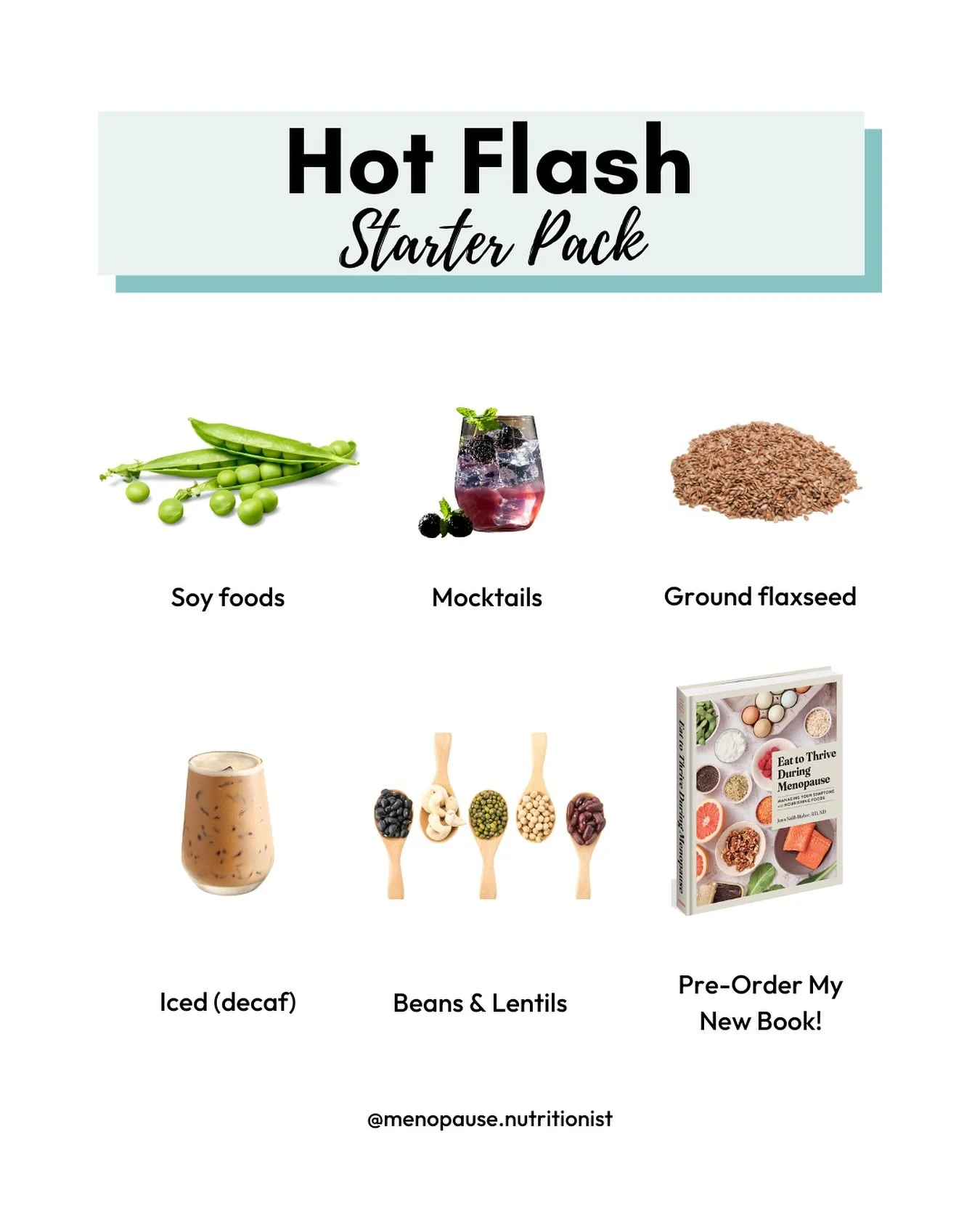 📌Save this hot flash cheat sheet!
​​​​​​​​
🥵 Hot flashes are by far the most common symptom in perimenopause and menopause. Not everyone will experience them, but many do at some point in their midlife journey. 

While many people get relief with h
