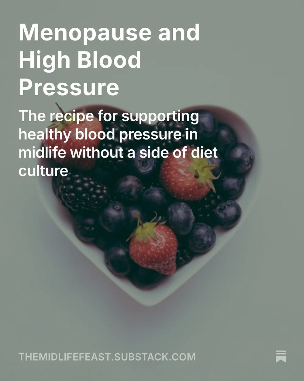 It&rsquo;s tempting to want to return to food rules and plans when a diagnosis like high blood pressure is on the table.

But as we all know, rules don&rsquo;t work when it comes to food. 

In this new Substack article: 

✨I talk about the connection