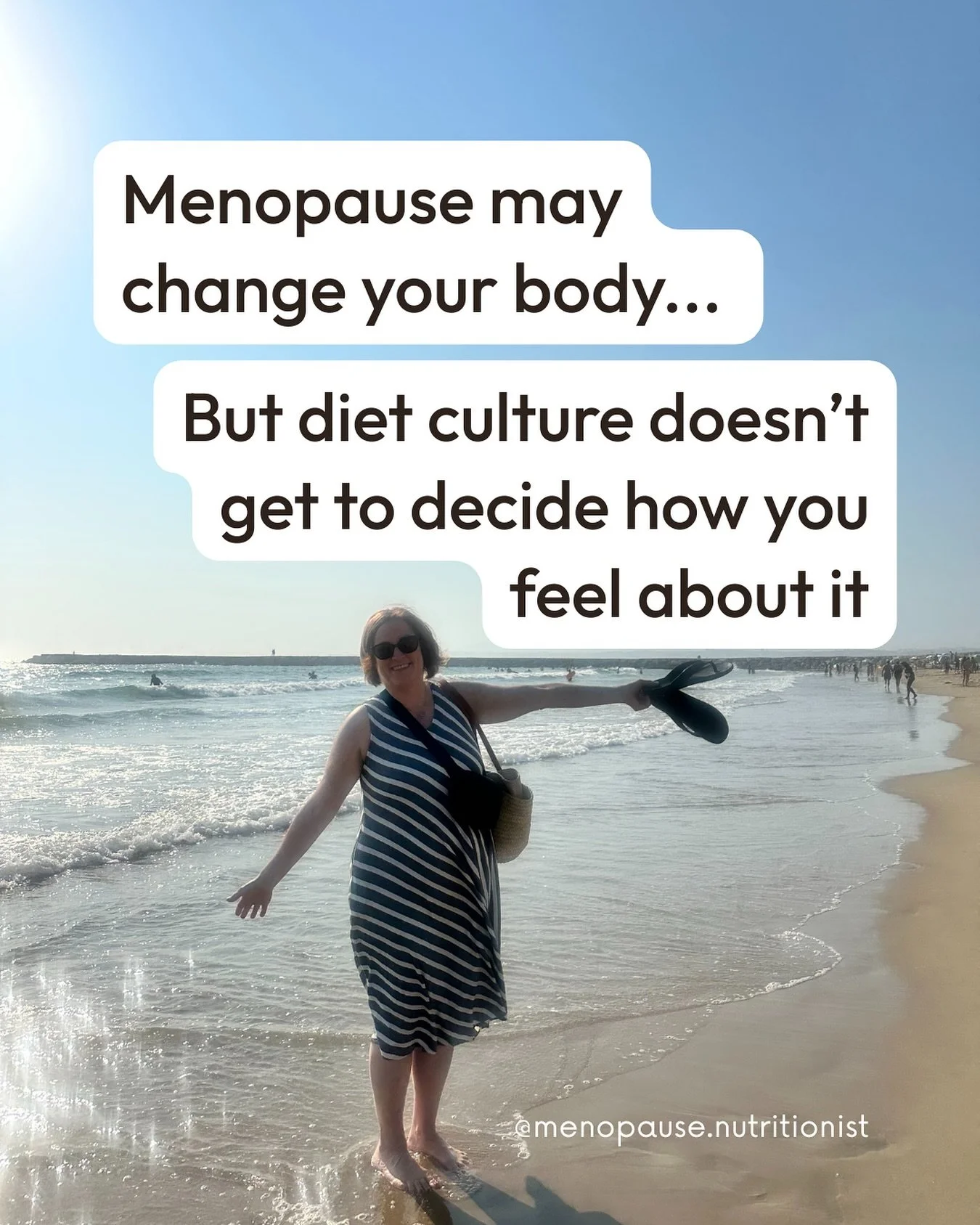 📌 Save this body image tip!

Bodies change for all kinds of reasons, including menopause. And no one is saying that it&rsquo;s fun or easy to get up in the morning and not recognize who you see in the mirror or feel uncomfortable when you put jeans 