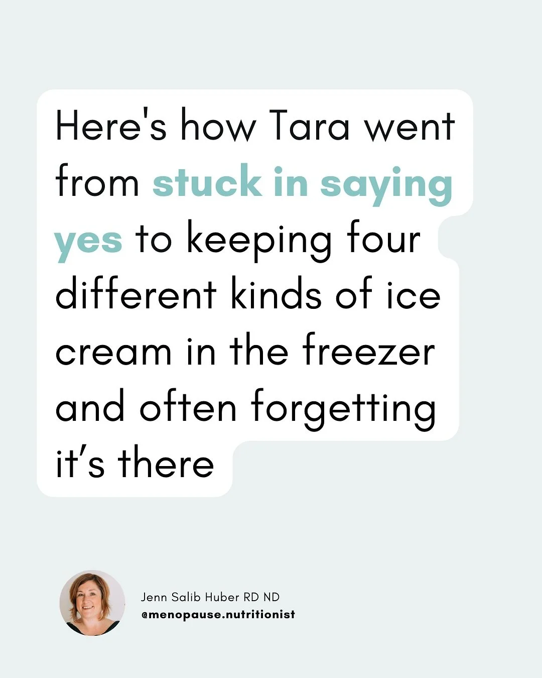 Read this if you&rsquo;re stuck in saying yes.👇

A lot of people get spooked by the idea of &ldquo;unconditional permission&rdquo; to eat, especially if you already feel stuck in saying yes.

Understandly, they think they need more discipline, willp