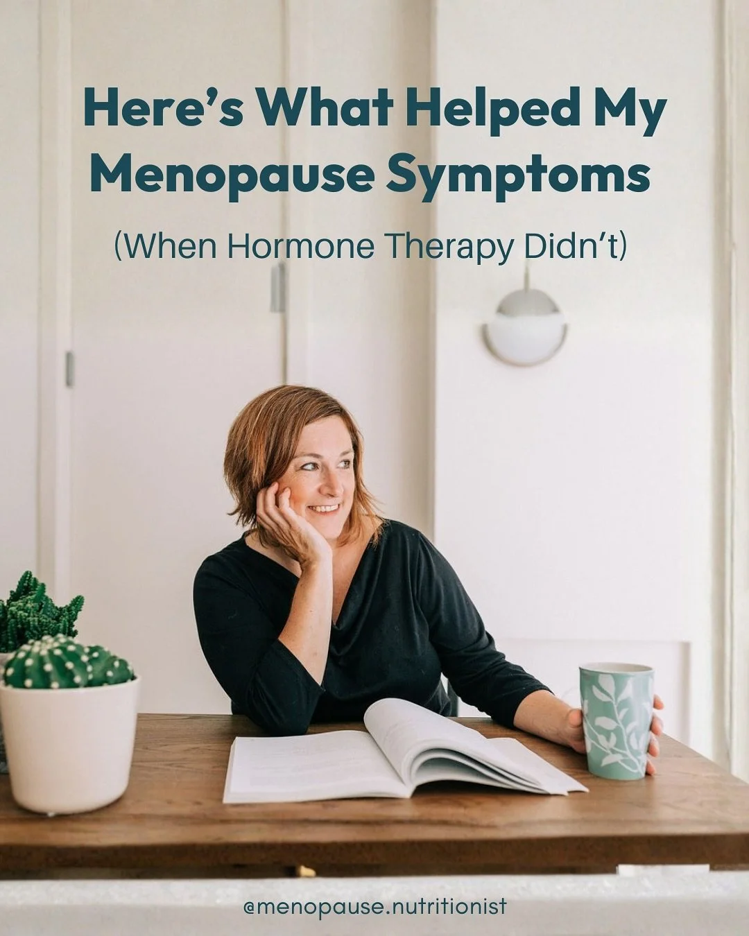 Sharing parts of my story in case anyone else finds themselves in the same boat.

October is Menopause Awareness Month, and it&rsquo;s also when Eat to Thrive During Menopause hits shelves on October 21st!

My story of going into menopause early at 4