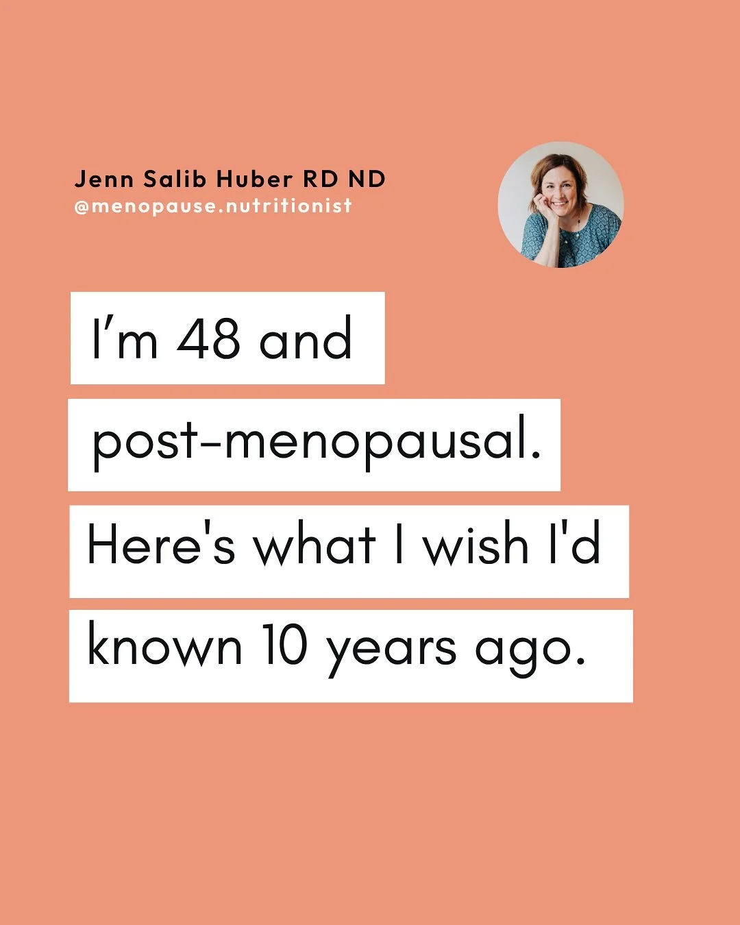 Hindsight is always 20/20....

Midlife and menopause isn&rsquo;t always fun and games...

But it&rsquo;s not the beginning of the end either. 🙌

Some people are surprised when I say that I love being in menopause and wouldn&rsquo;t go back for anyth