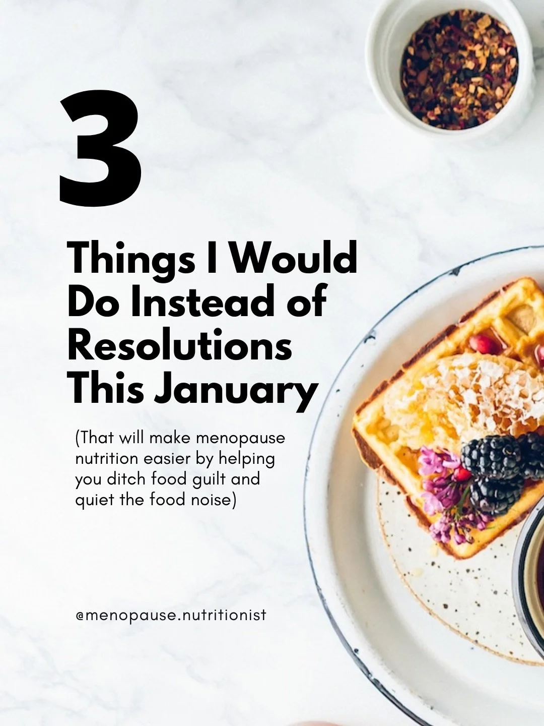 It&rsquo;s hard not to crave change in January, but there&rsquo;s a better way to scratch the itch than make a resolution the old fashioned way.

What else would you add to this list?

And scroll to the last slide if you want to join my FREE challeng