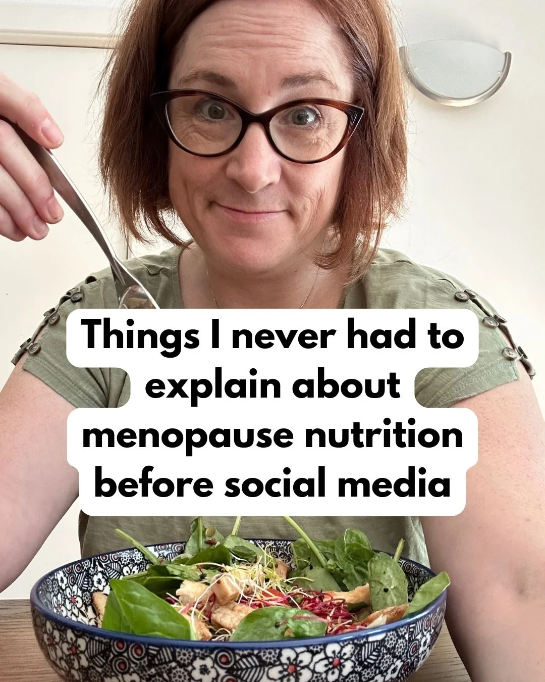 A lot has changed in 25 years. 😂

I was recording an upcoming podcast with @fiona_clark_writes today, and  we were discussing this shift in the menopause space over the past number of years. 

But the more I thought about it, I realized that it wasn