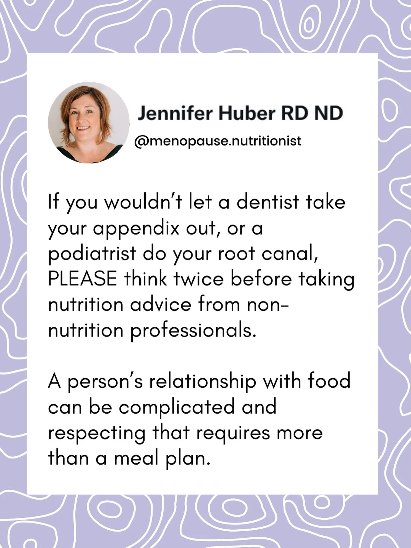 Pardon my French. 😂😜

It&rsquo;s just an innocent meal plan right? 😬

For some people, it might be. But for others, it becomes a set of rules that defines their worth.

If the advice you&rsquo;re getting feels prescriptive instead of supportive, o
