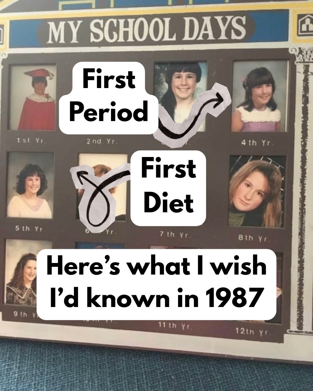 1987: First diet
2016: Last diet
2026:Celerating 10 years of food freedom

I was 11 the first time I went on a diet.
My body was just doing what it needed to do.

But nobody told me that gaining weight was normal and necessary. 

Instead, I believed 