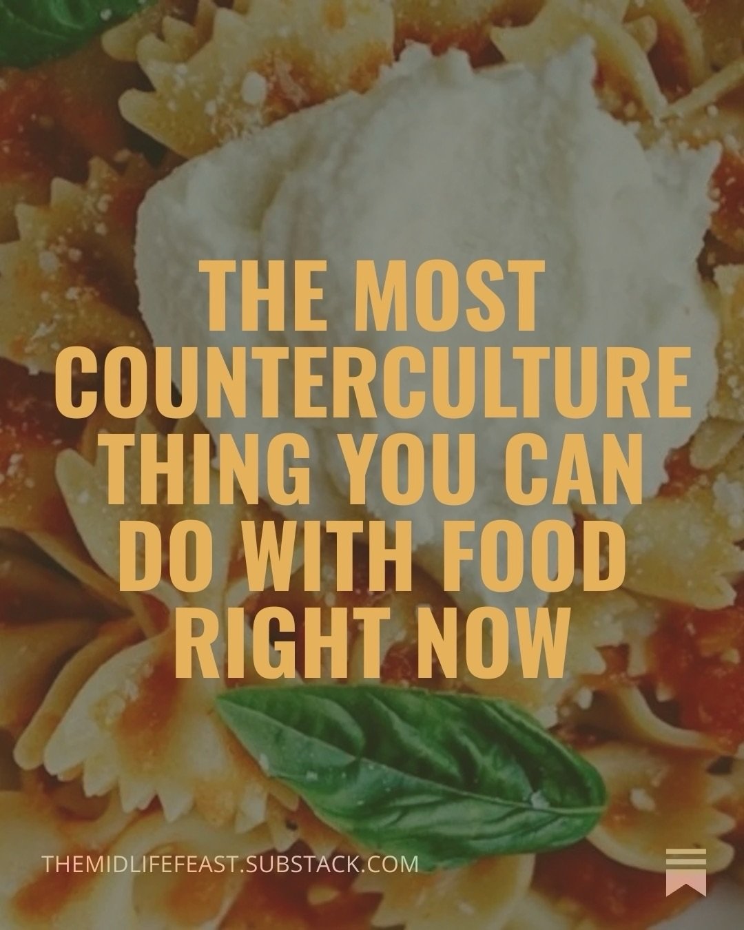 Simple is my 2026 word of the year.

And I&rsquo;m realizing just how radical that word can be in today&rsquo;s nutrition environment, especially around menopause nutrition.

Comment SUBSTACK for the link and let me know your thoughts!

#menopausenut