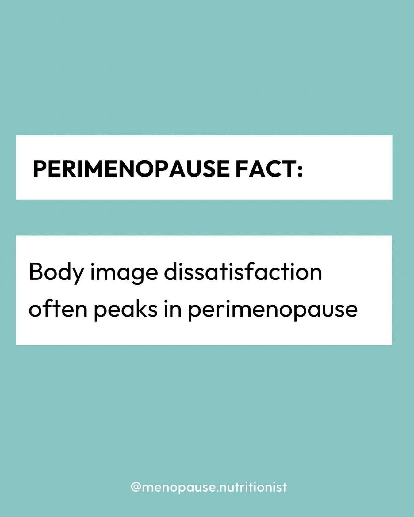 What do perimenopause and puberty have in common?

🎢 A rollercoaster of hormones. 

And just like puberty...

✨Your body is changing in ways you weren&rsquo;t expecting. 
✨The changes seem to happen for &ldquo;no good reason&rdquo;. 
✨Your body look