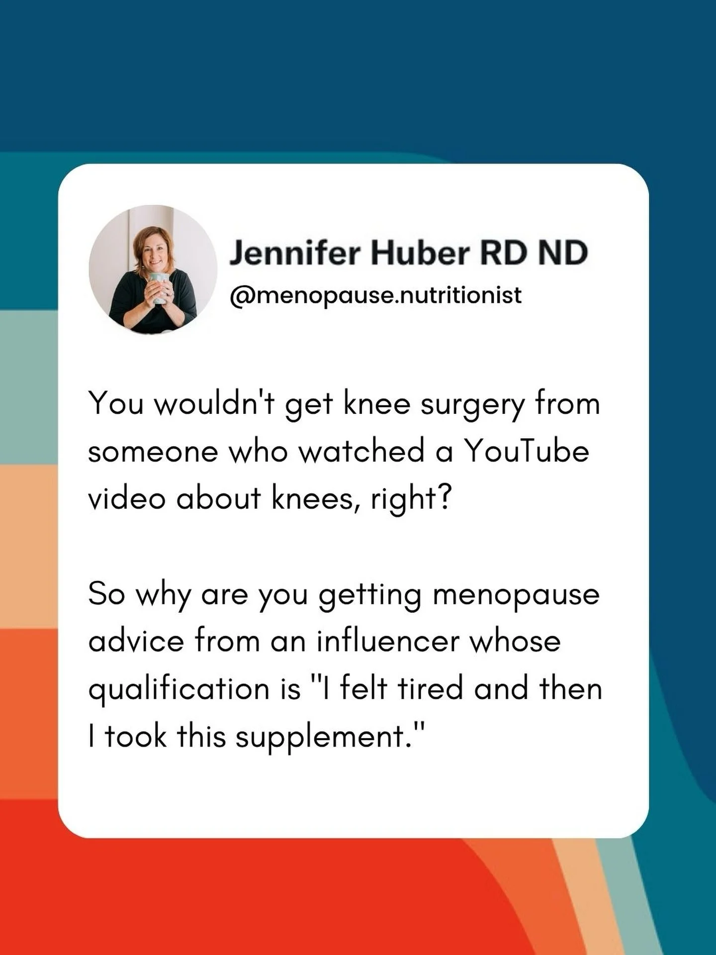 The menopause space has become the wild west. 🤠 

If your menopause feed is anything like mine, it&rsquo;s full of people who Googled &ldquo;perimenopause symptoms&rdquo; and then bought a ring light. 😜

You&rsquo;re tired. You&rsquo;re frustrated.