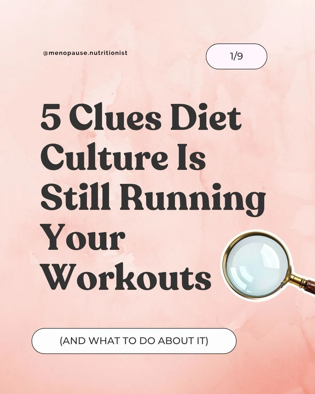 Movement is meant to support you.

But for many women, it becomes something shaped by rules, guilt, and pressure instead.

It&rsquo;s not always obvious at first, but there are clues...

Swipe and let me know which you can relate to and listen to epi
