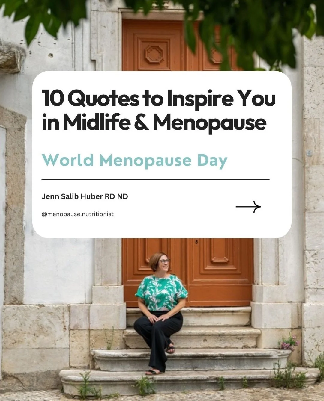 Happy World Menopause Day!

Here are 10 reminders that menopause is about so much more than symptoms and hormones.

It&rsquo;s about questioning the rules and rethinking what health means, taking up space, and remembering that our bodies aren&rsquo;t