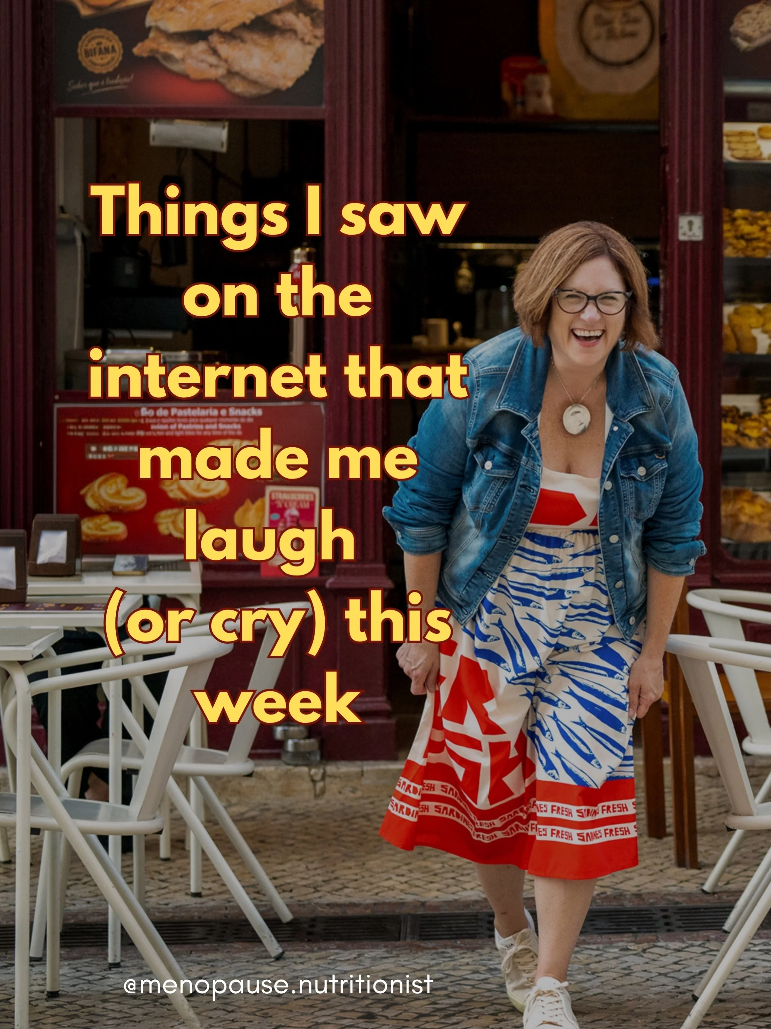 Weekly reminder that menopause is a lot, so we might as well laugh about it 😂

Remember when social media and the internet was fun? Let&rsquo;s bring some of that back.&nbsp;😂

Share your favourite with a friend who needs a laugh this week.

#menop