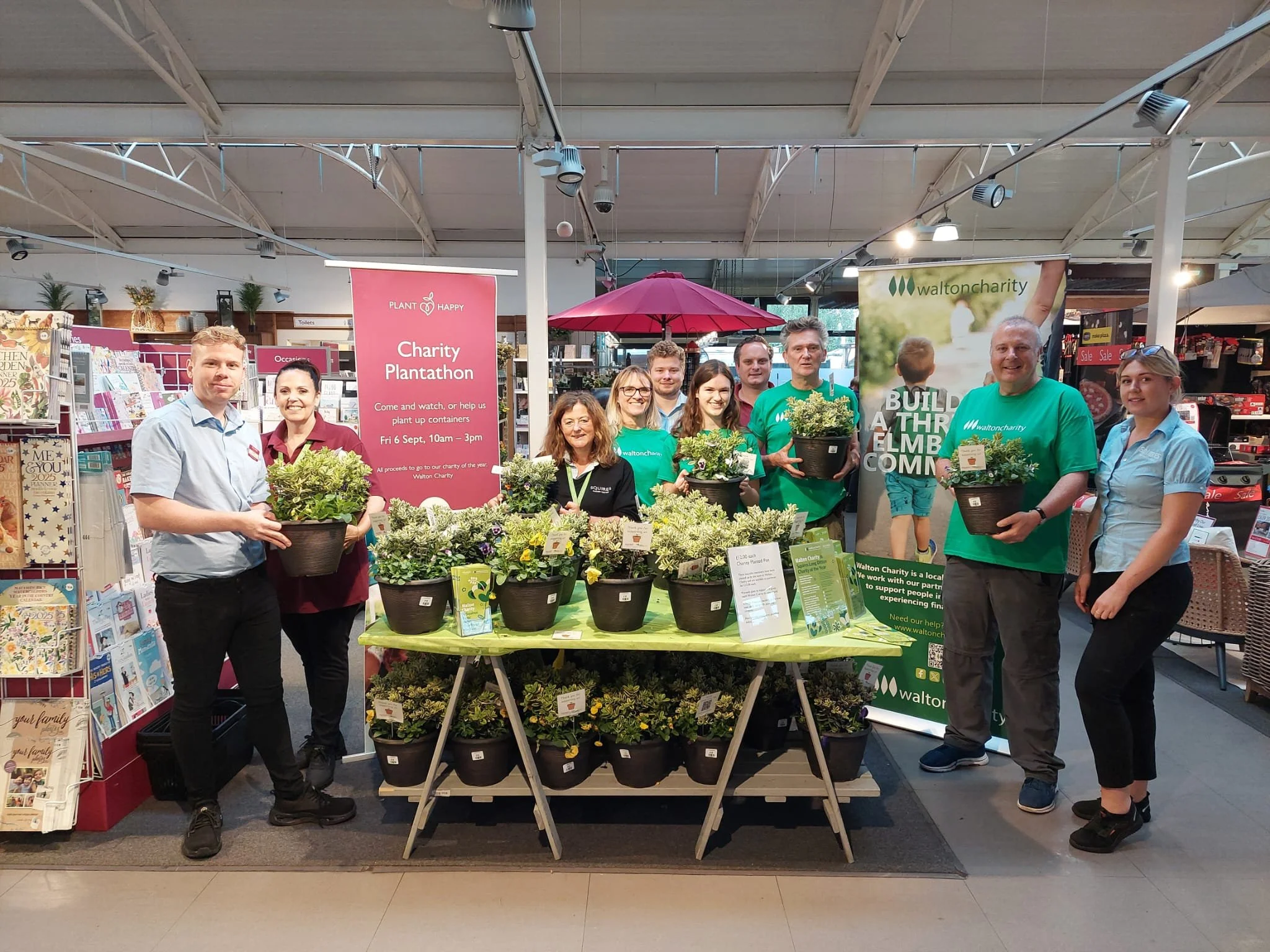 We are Squires Long Ditton’s Charity of the Year!