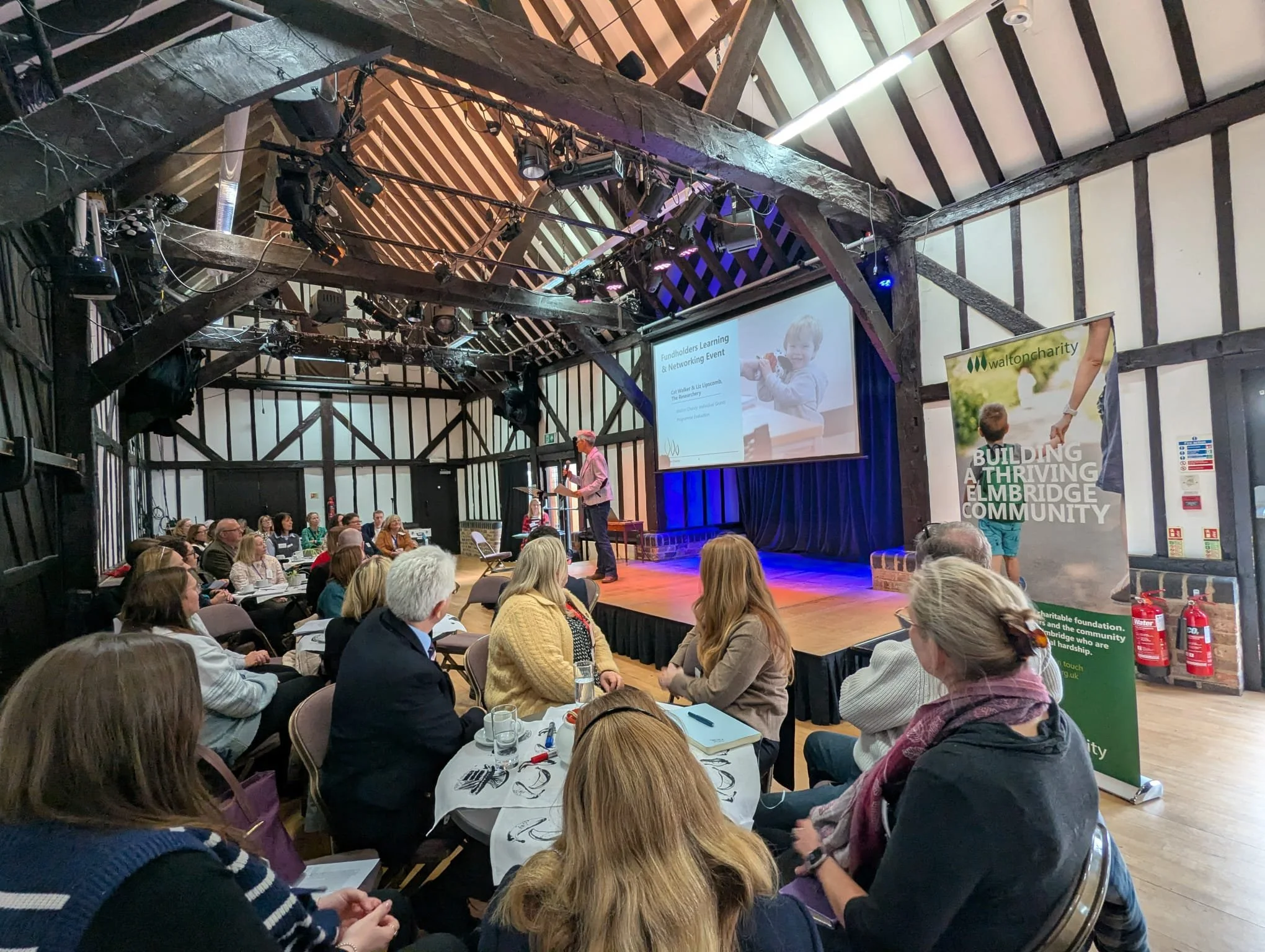 Welcoming fundholders to our learning event