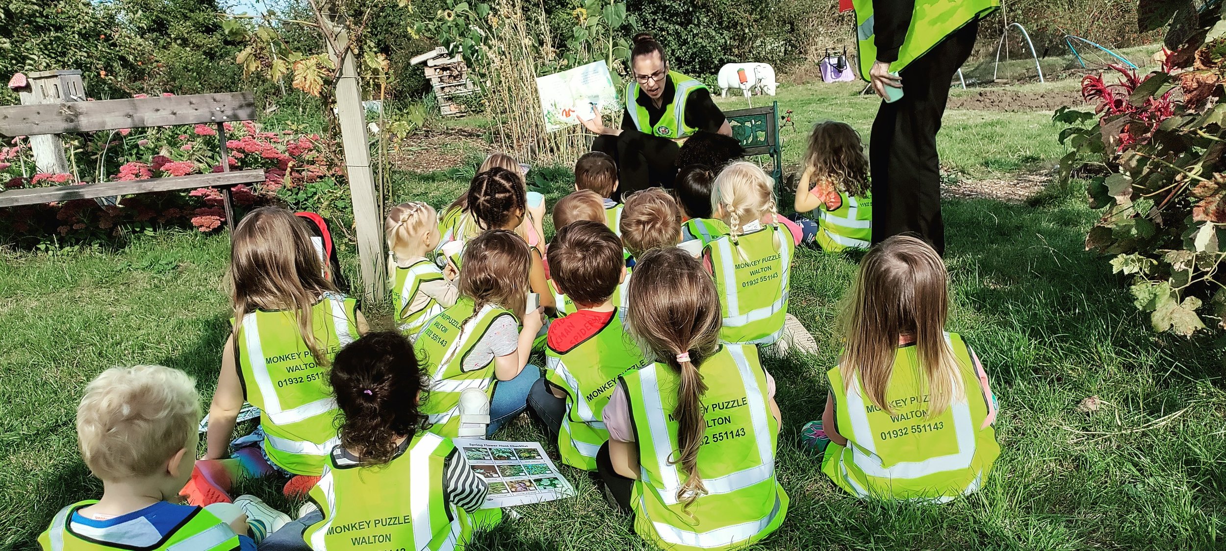 Sharing our green spaces with local children