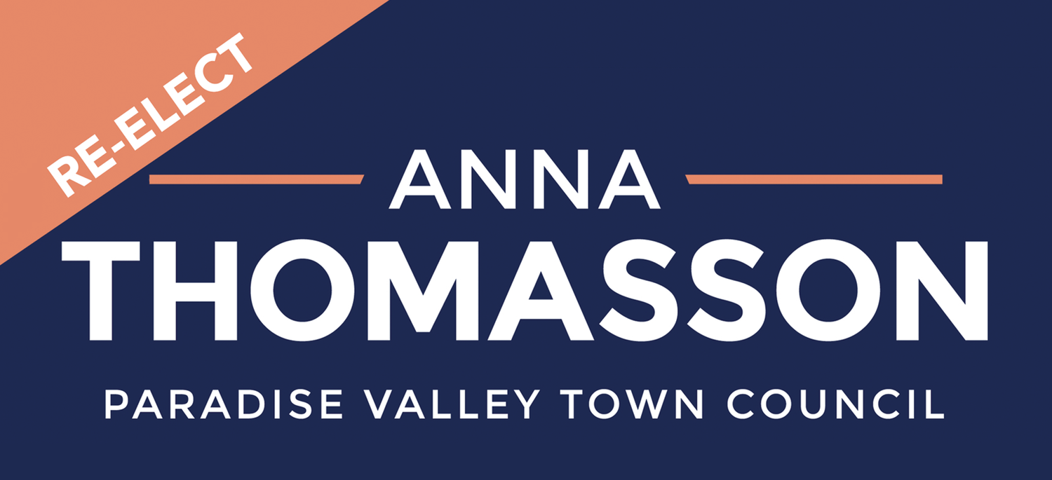 Anna Thomasson for Paradise Valley Town Council