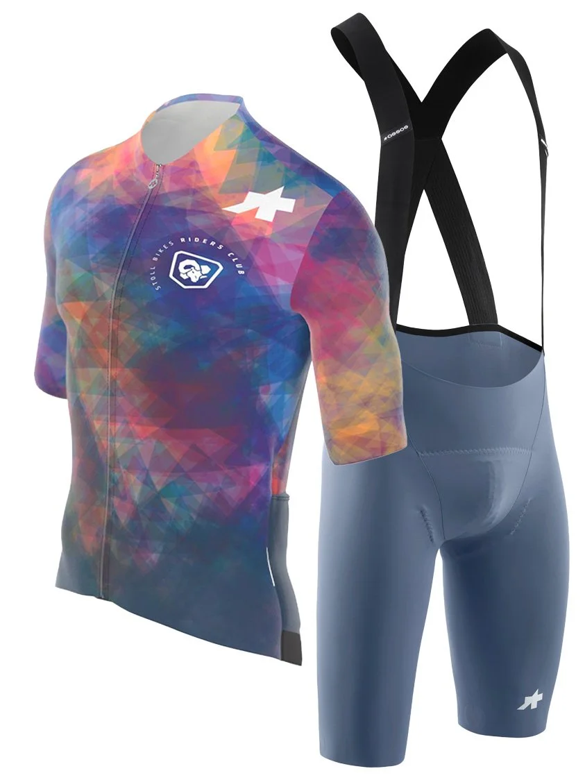 STOLL/ASSOS Team Bundle mit Trikot und Hosen