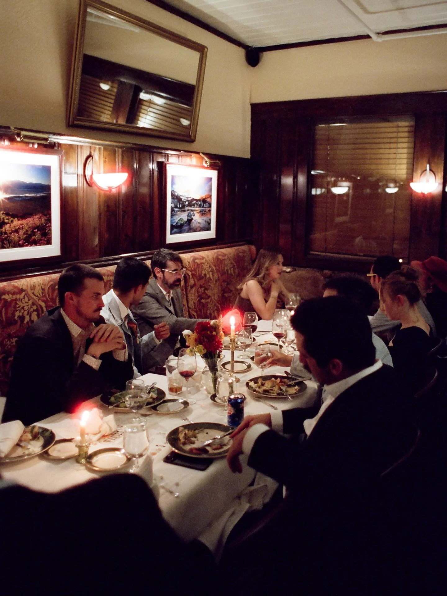 dinner by candlelight at the greenbriar inn🕯️
