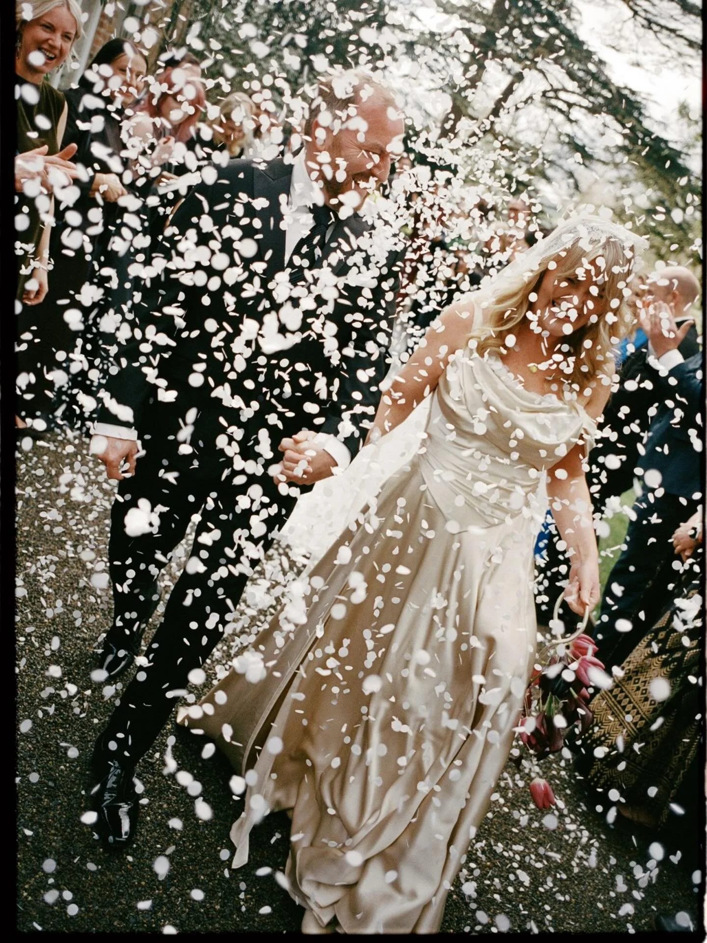 Some favorite frames from Emmylou &amp; Paul&rsquo;s beautiful wedding weekend in Wales ❣️ film &amp; digital!

Venue @garthmylhall
Photographer @joanna_creates
Video @velvetrodeo
Hair and make up @daniellamakeuphair
Ceremony Dress and veil @wildenlo