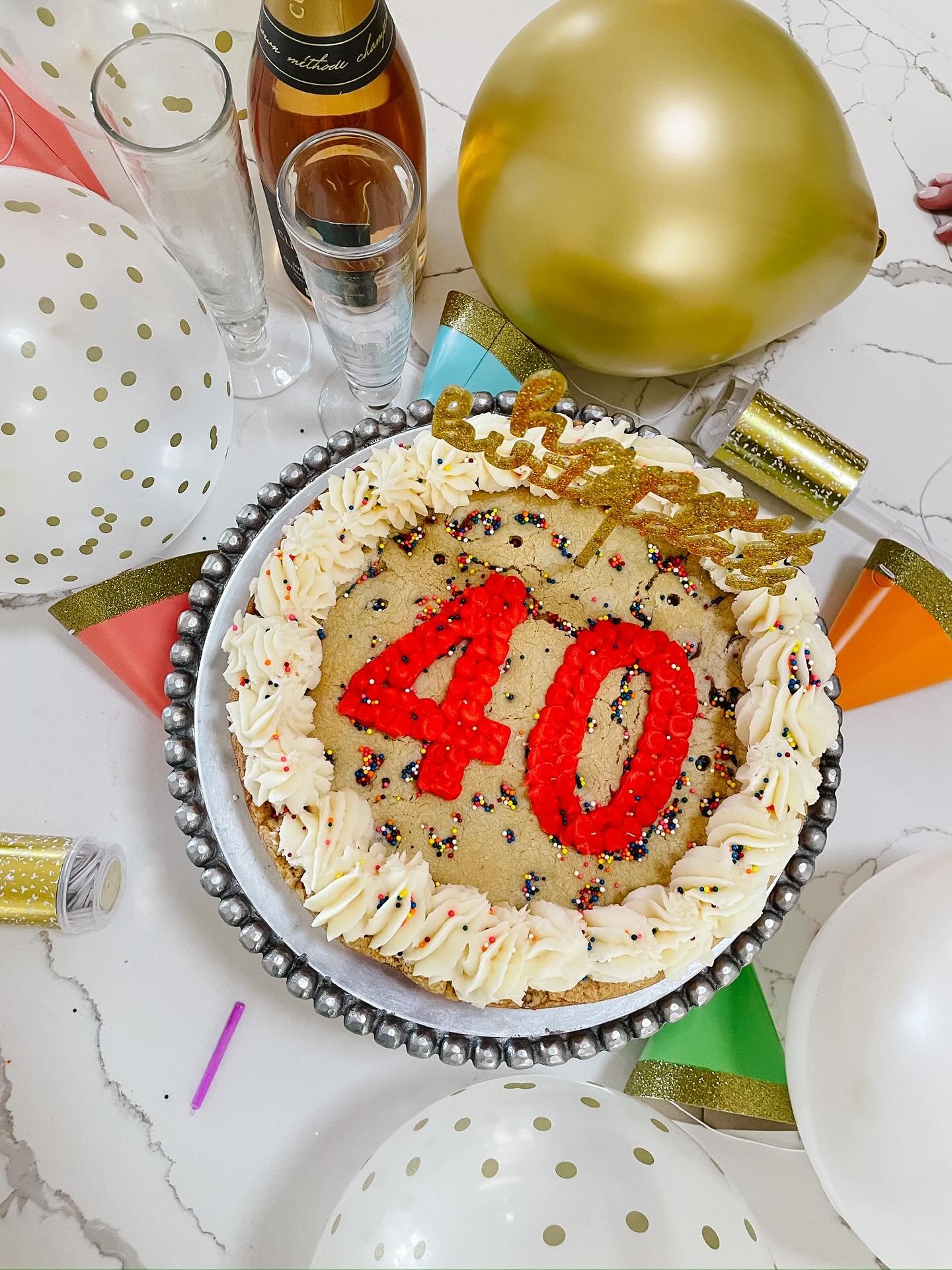 Birthdays, parties, or just because &mdash; our cookie cakes are always the right choice!

#cookiecake #cookies #cookiesofig #cookiesofinsta #delicious #sweetsandtreats