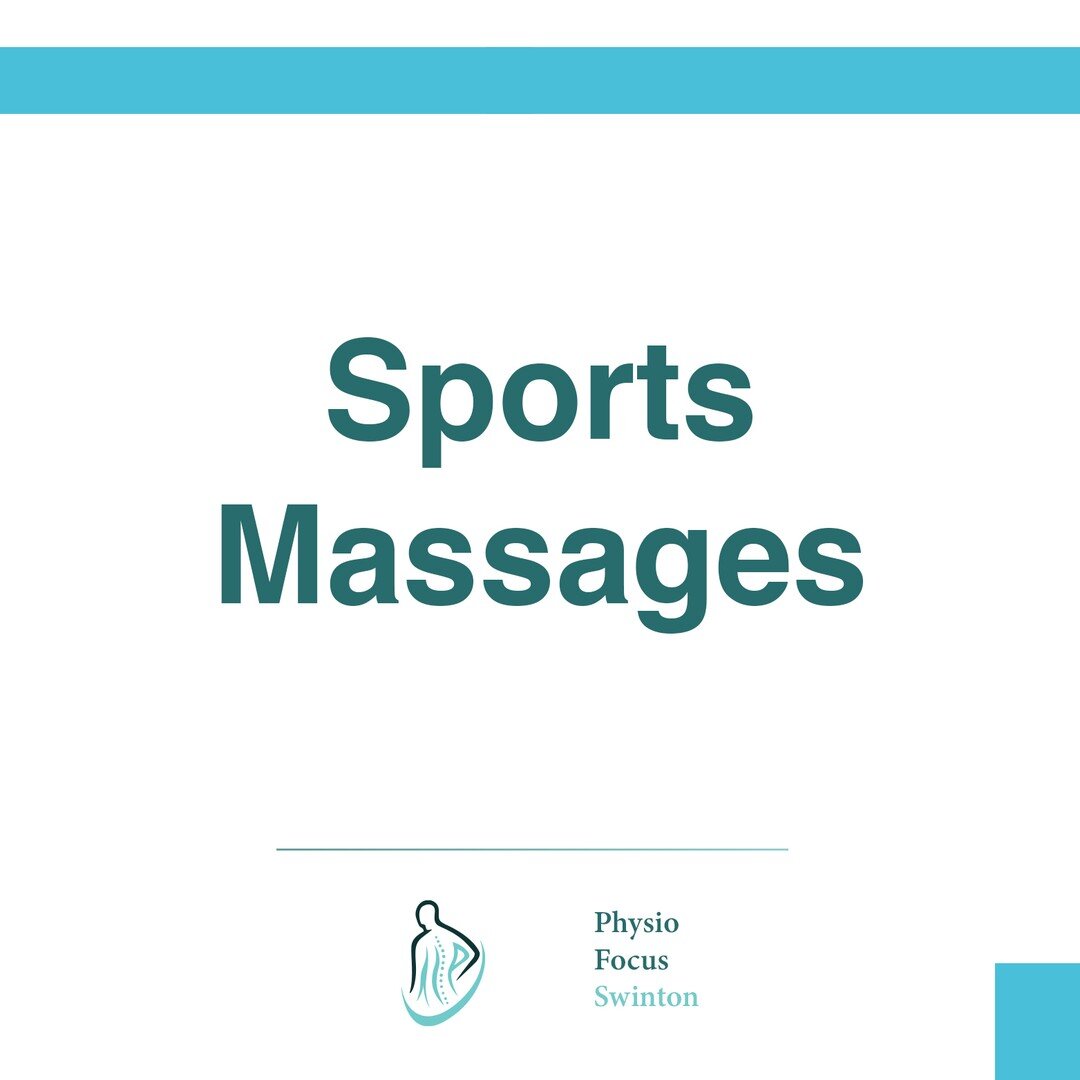 💆&zwj;♀️ - Sports Massages  

What is a sports massage?
What benefits do they have?
Can I get one even though I don&rsquo;t do sports?  

Read on to find out&hellip; 

#physio #physiotherapy #physiotherapist #physiology #physiolife #physiofocus #phy